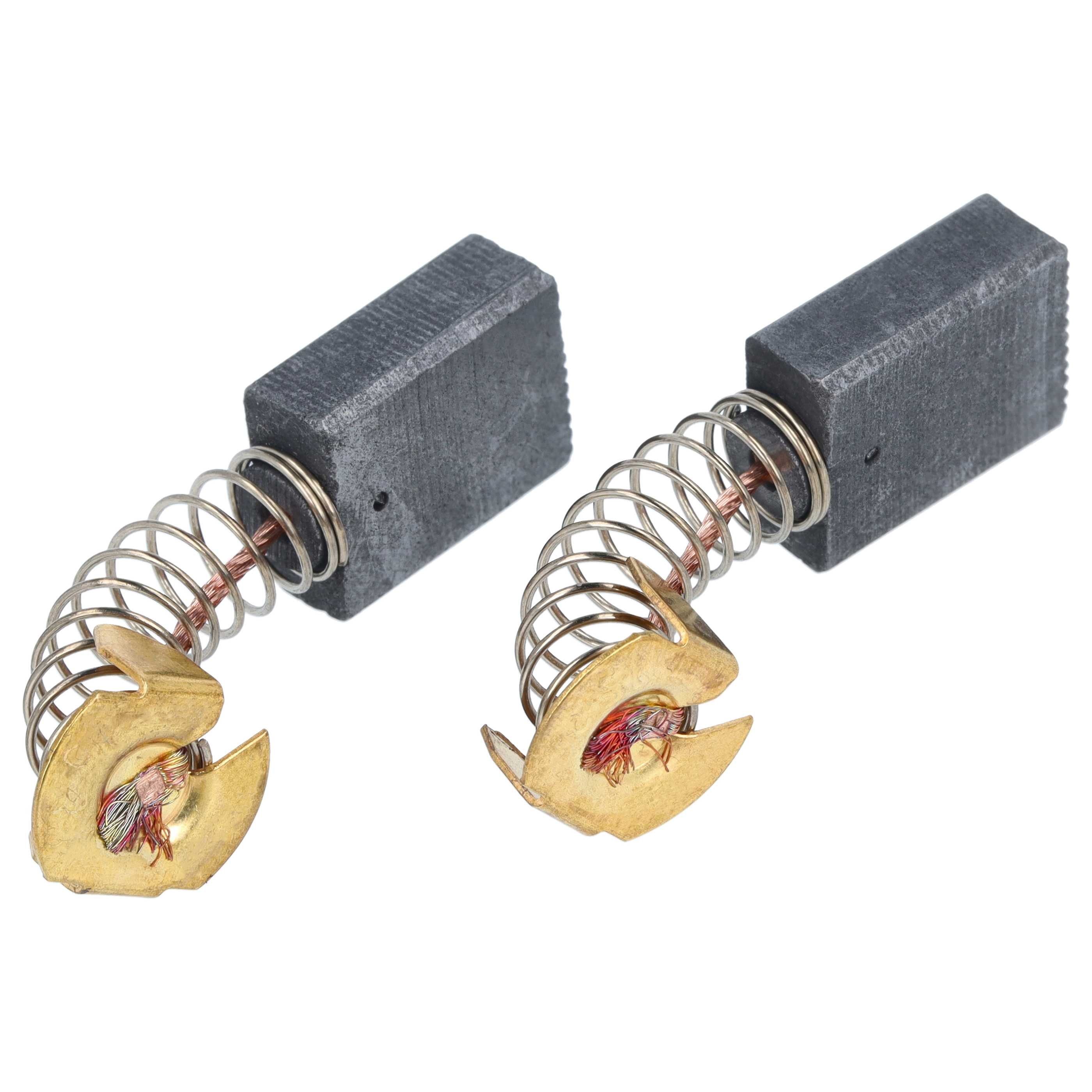 Kohlebürsten (2 Stück) für Parkside PKS 1700 A1, PKS 1700 B2, 18.05*13.4*6.4 mm, Auto-Stopp-Funktion