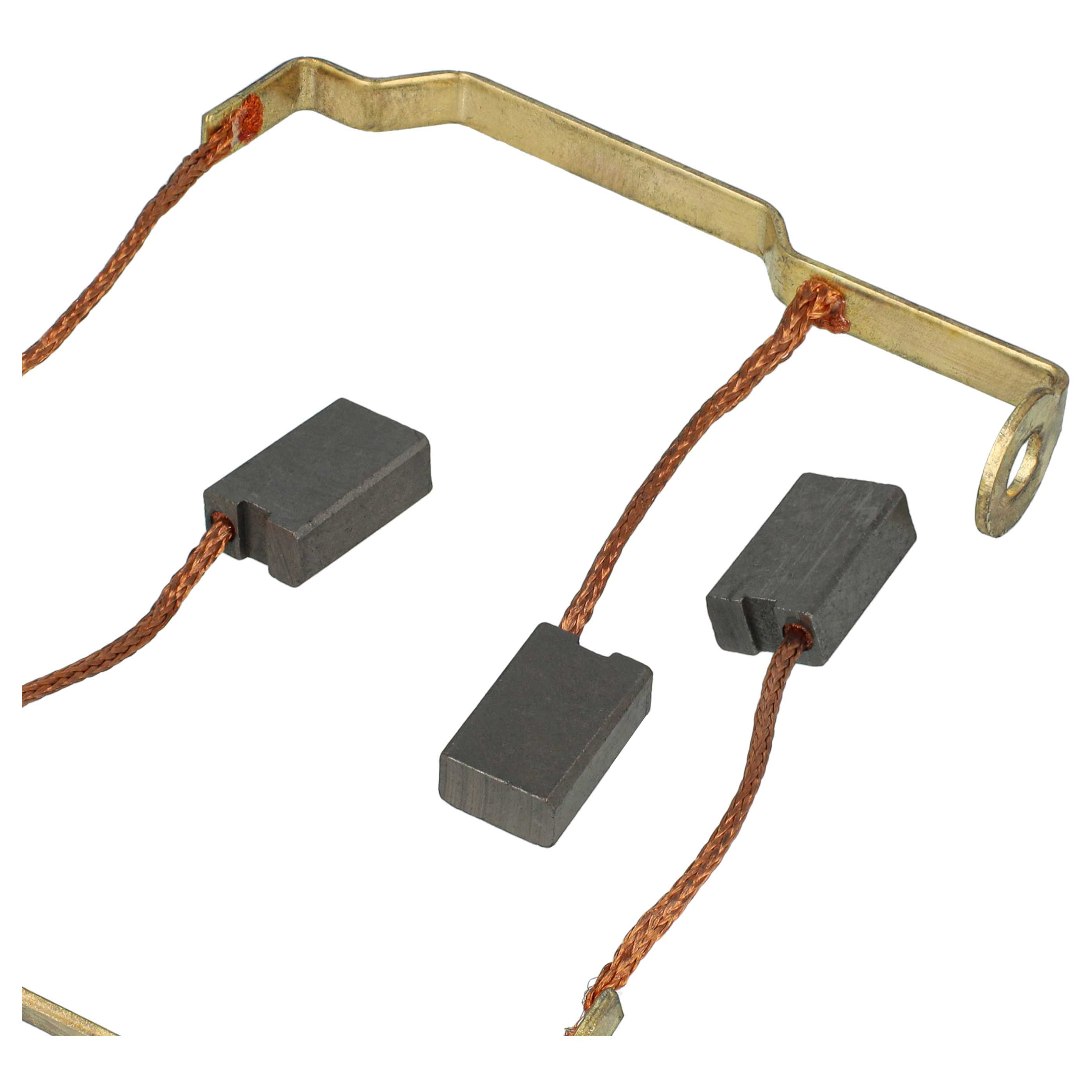 4x Kohlebürste als Ersatz für 28717440 für Elektrowerkzeug - 19,5 x 12,5 x 7mm