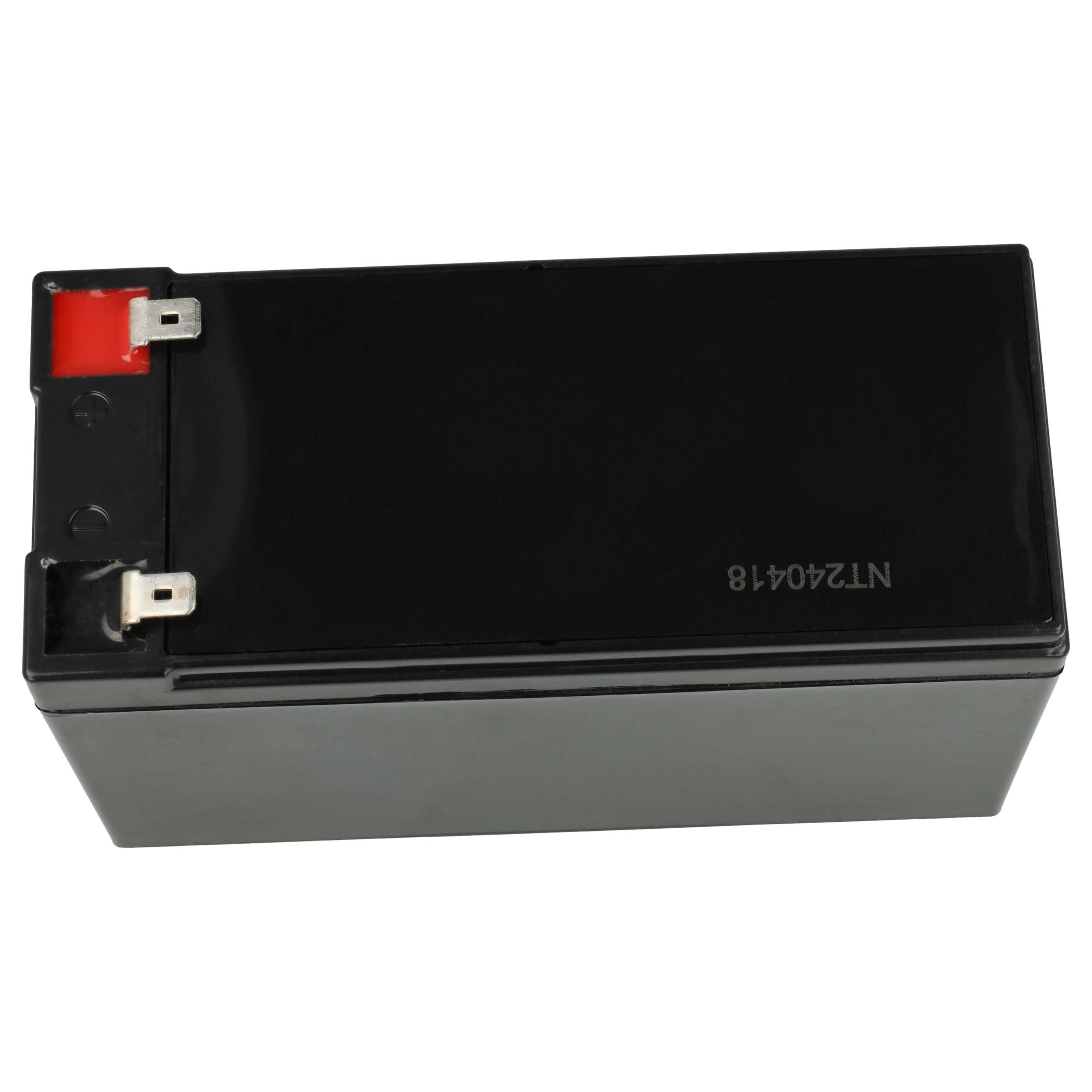 UPS 4x Battery replaces APC RBC48 - 7200 mAh 12 V AGM