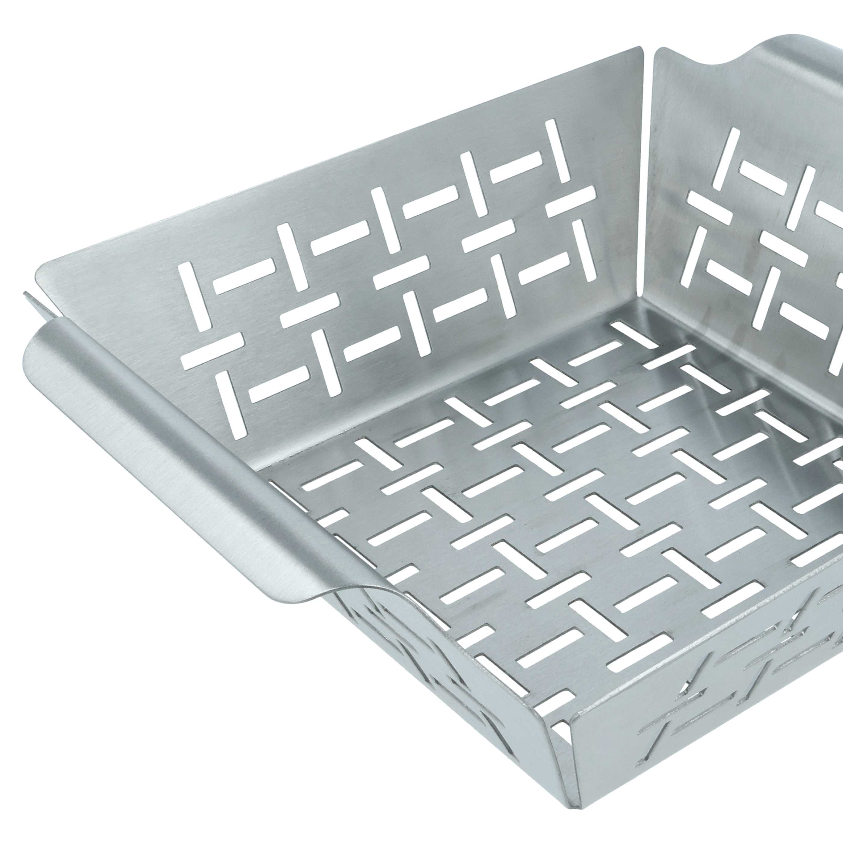 Grill Basket replaces Weber 6481 for Grill, Stainless Steel, Dishwasher safe, For vegetables, meat and fish