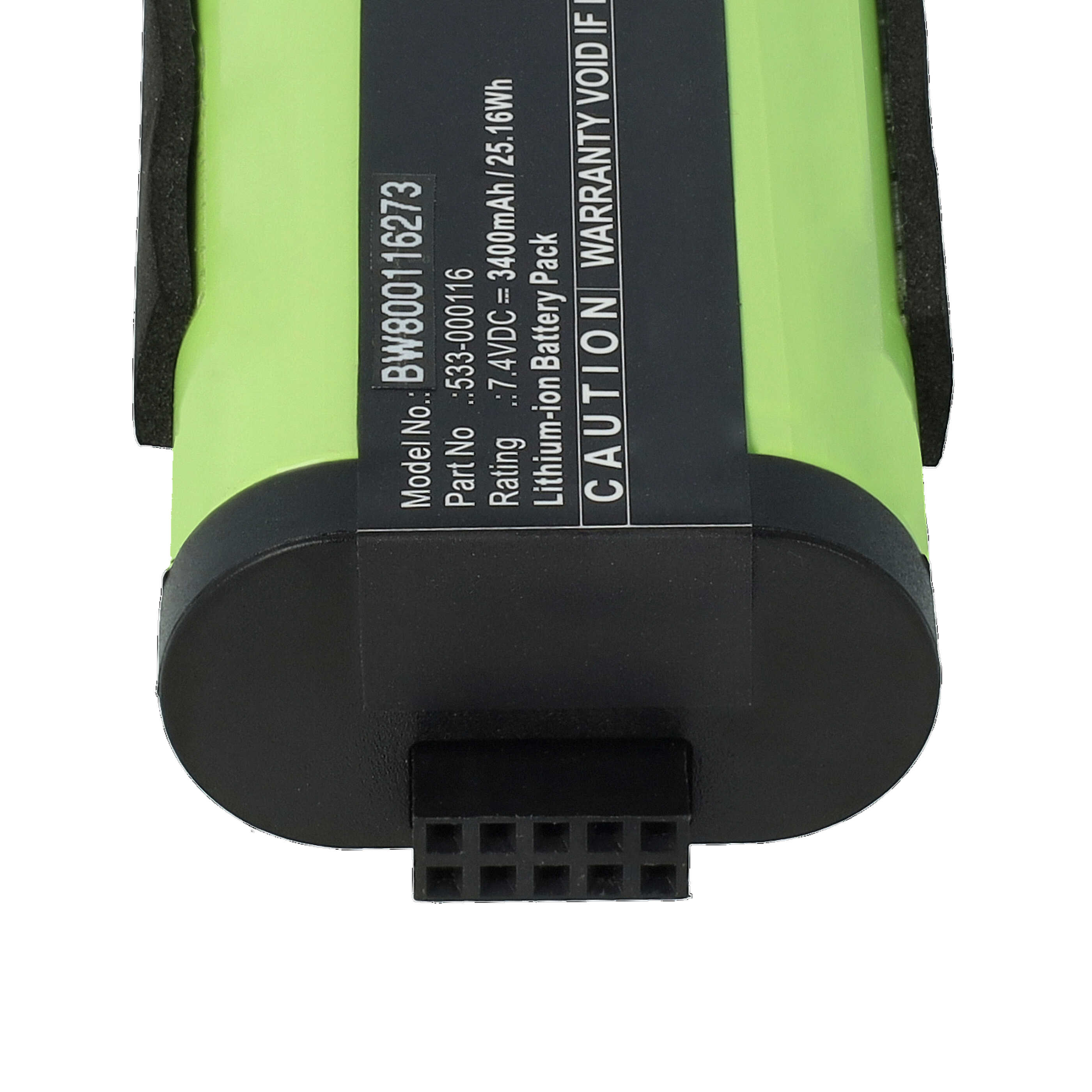 Batterie remplace Logitech 533-000116, 533-000138 pour enceinte Logitech - 3400mAh 7,4V Li-ion