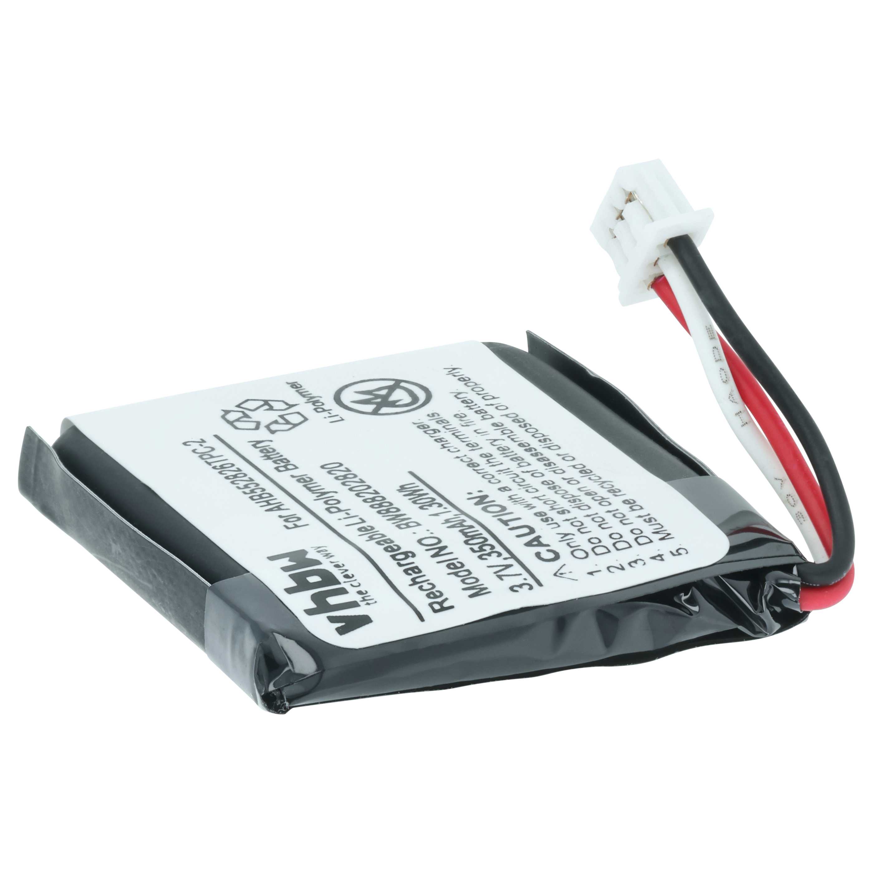 Akumulator do słuchawek bezprzewodowych zamiennik Sennheiser AHB552826TPC - 360 mAh 3,7 V LiPo