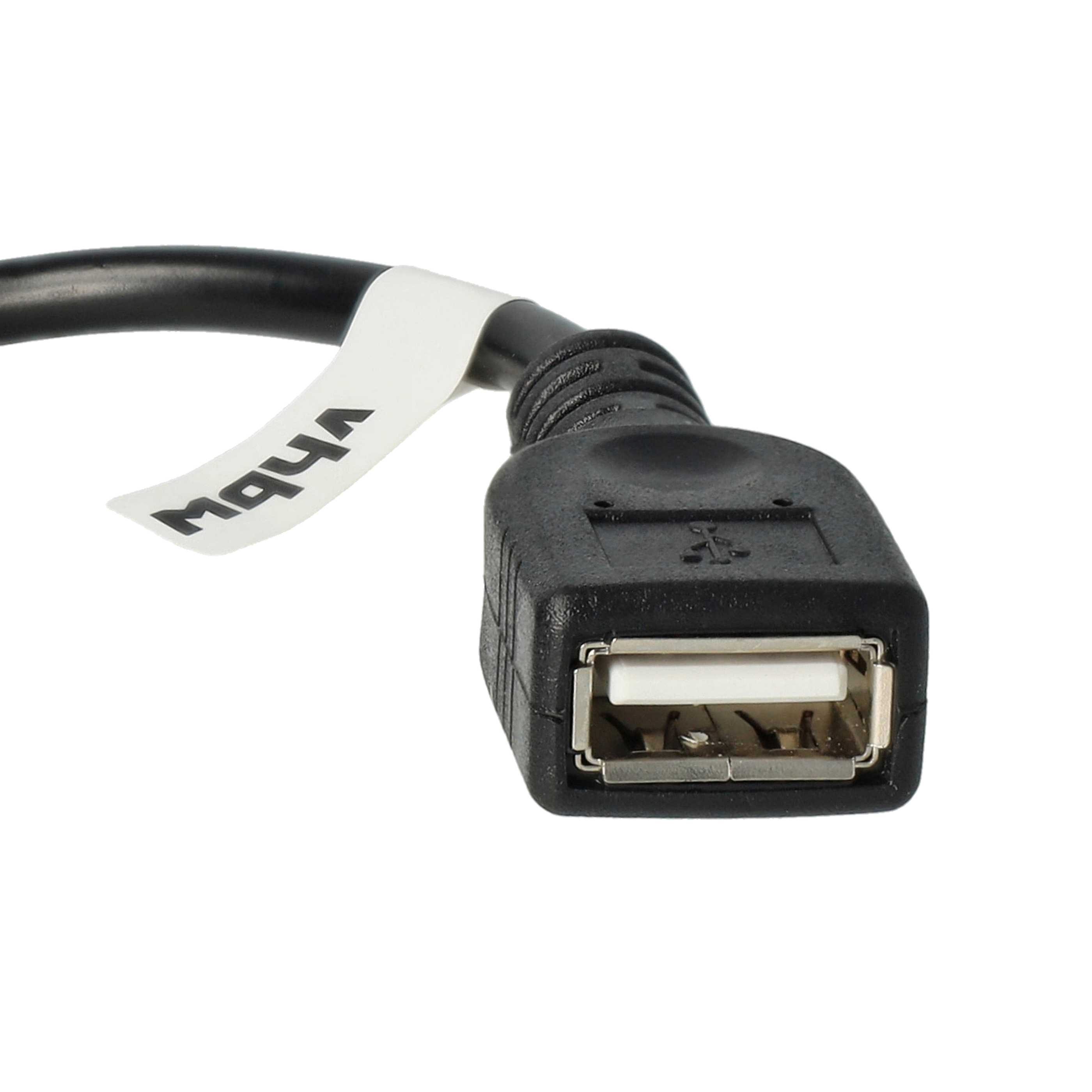 Adapter OTG Micro-USB to USB port (female) 90° angle for smartphone, tablet, netbook, laptop