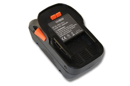 Batterie remplace AEG B1814, B1817G, B1814G, B1817, L1815 pour outil électrique - 3000 mAh, 18 V, Li-ion