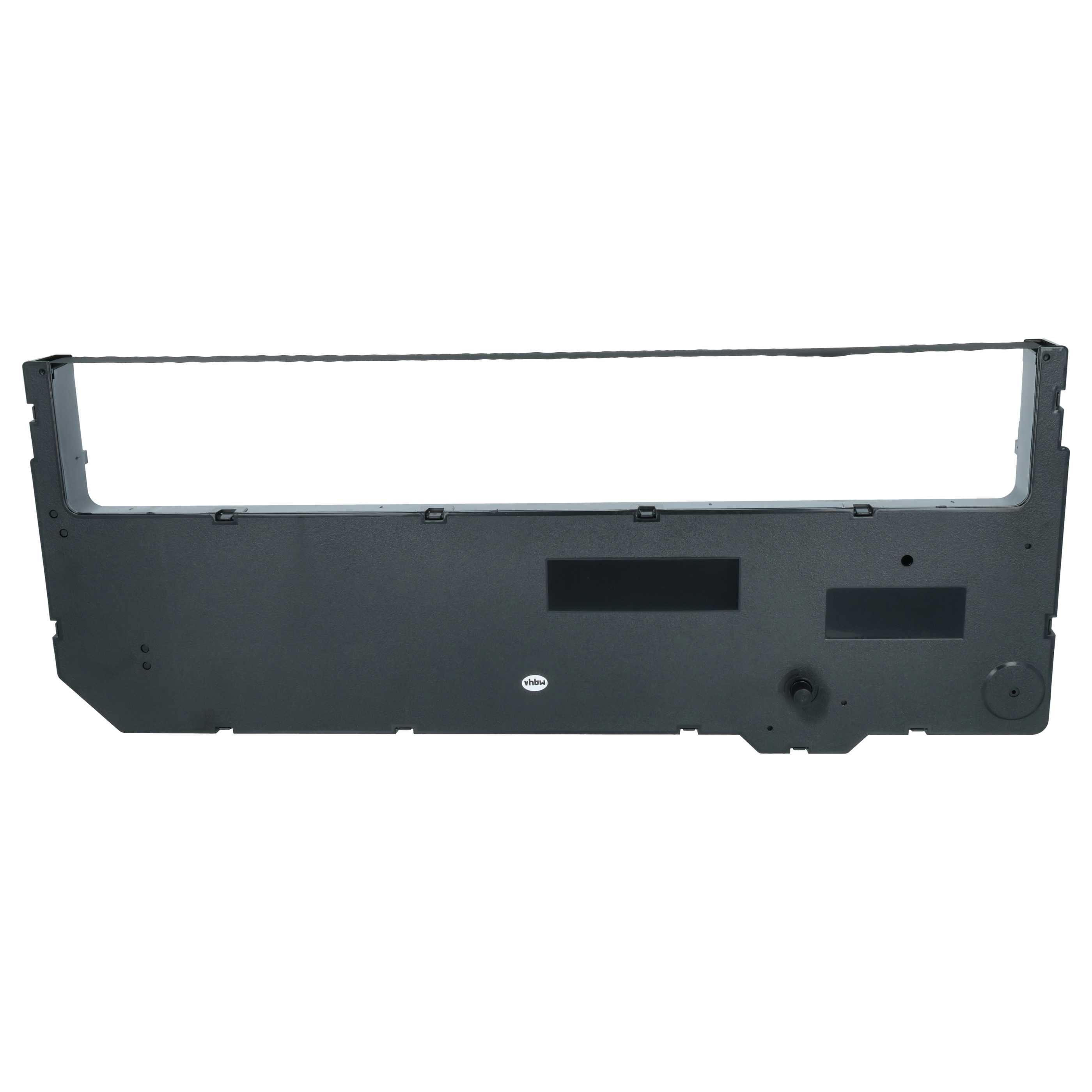 Ink Ribbon replaces Tally Genicom 80296 for Dot Matrix, Receipt Printer - Black