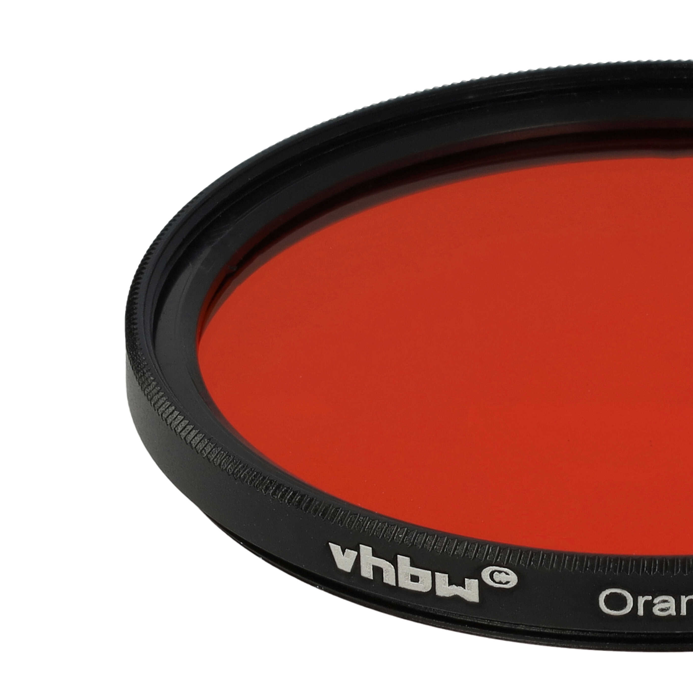 Filtre de couleur orange pour objectifs d'appareils photo de 58 mm - Filtre orange