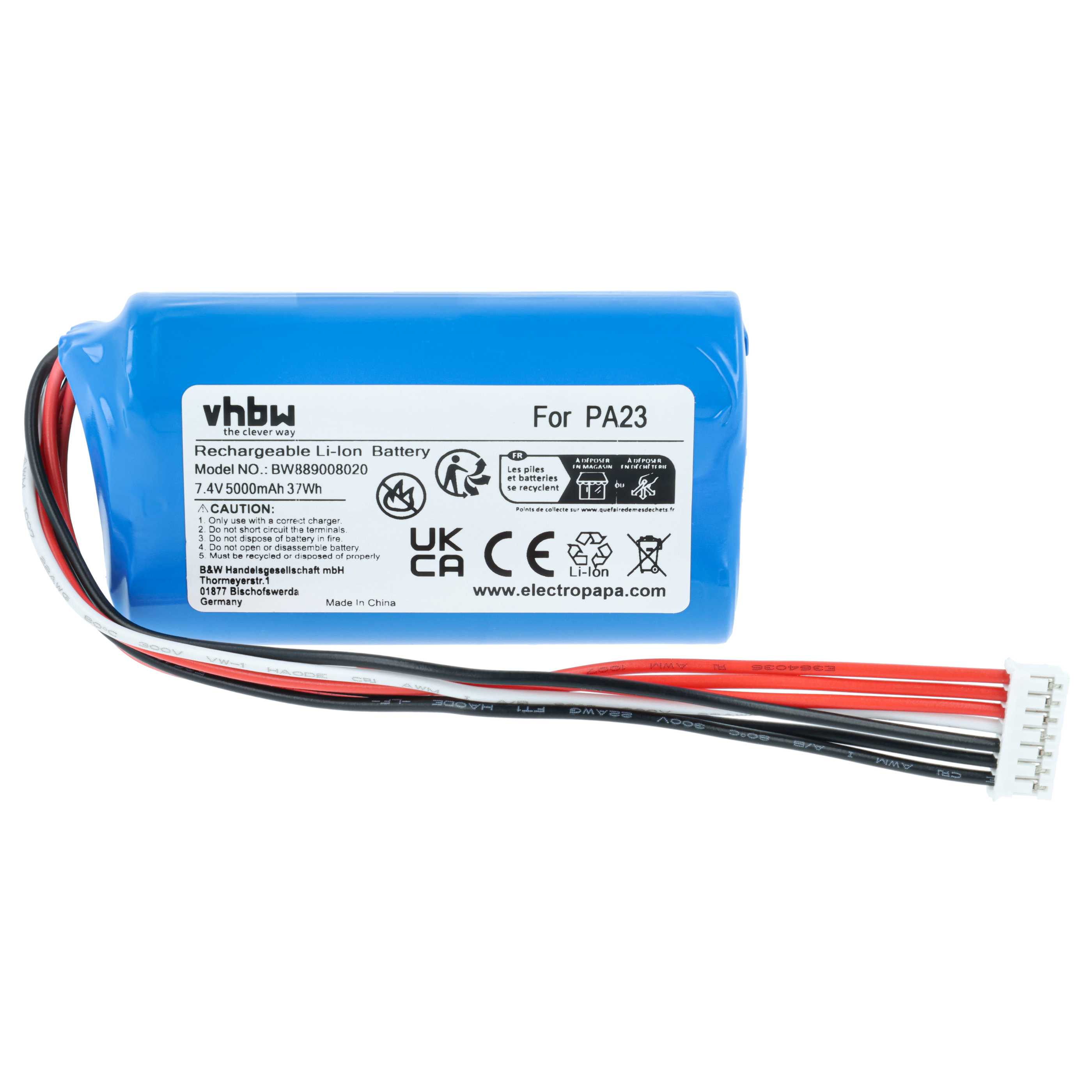 Akumulator do głośnika zamiennik Anker PA23 - Li-Ion 5000mAh