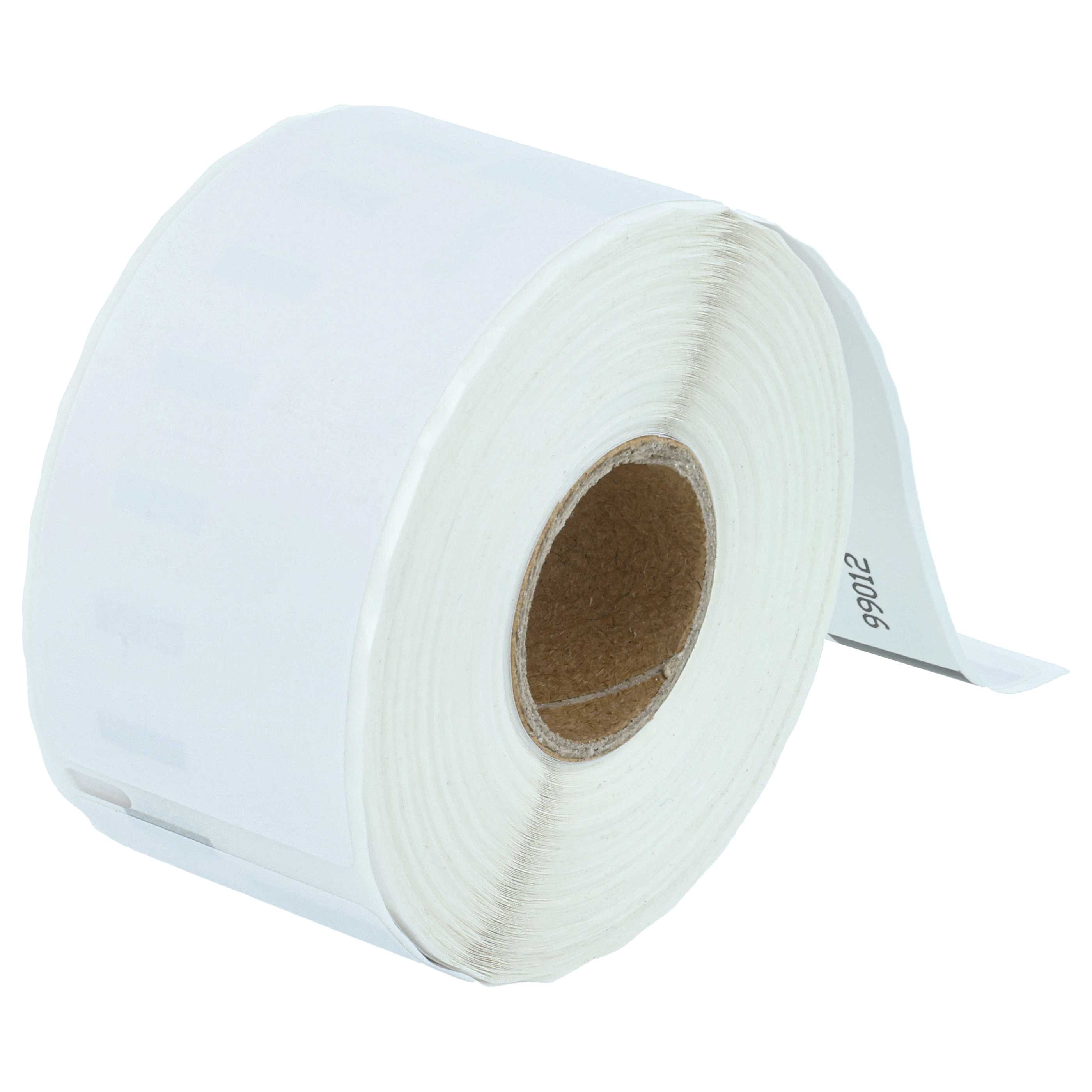 10x Rotolo etichette sostituisce Dymo 99012 per etichettatrice - 36mm x 89mm