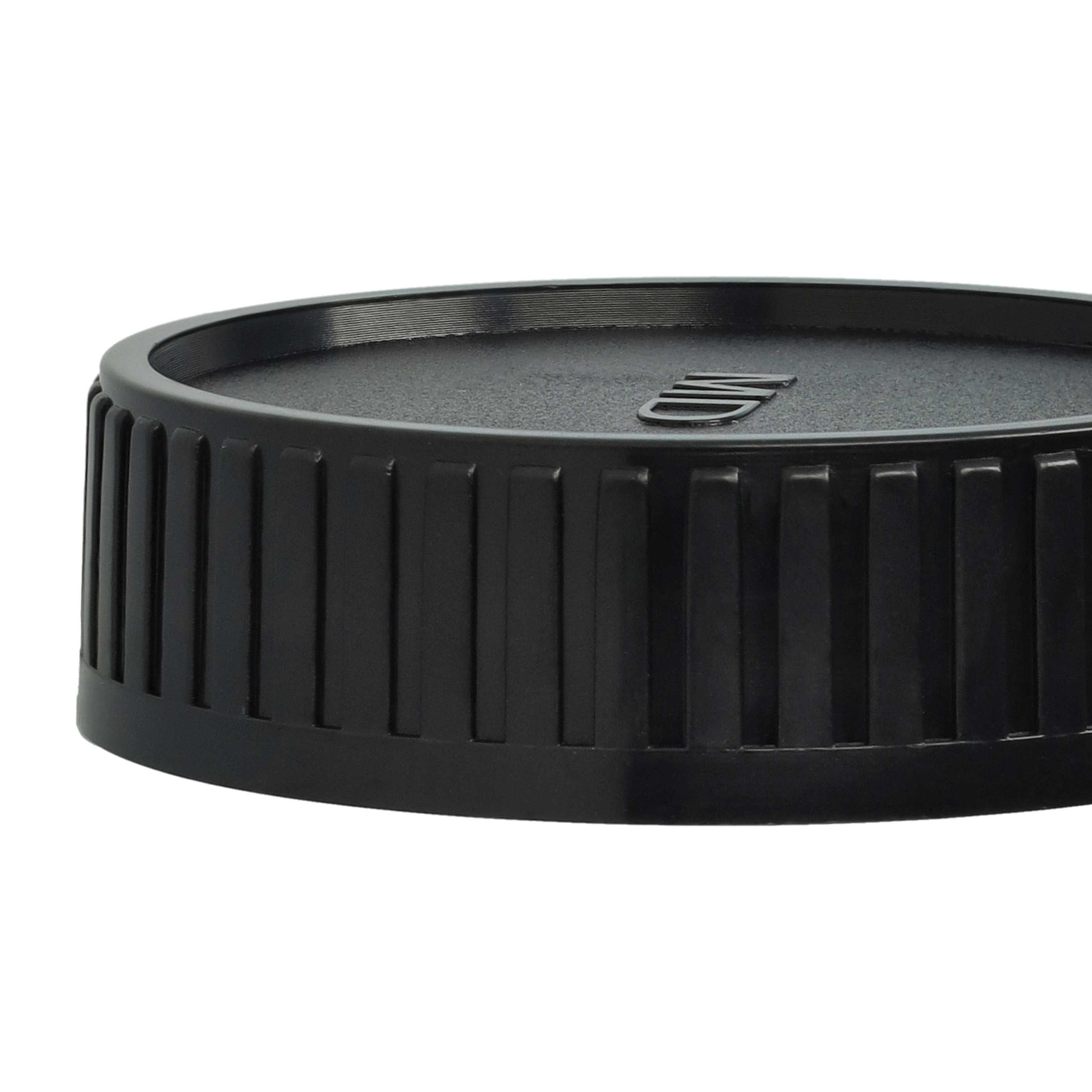 Bouchon d'objectif arrière pour A290 Sony avec baïonnette MD - noir