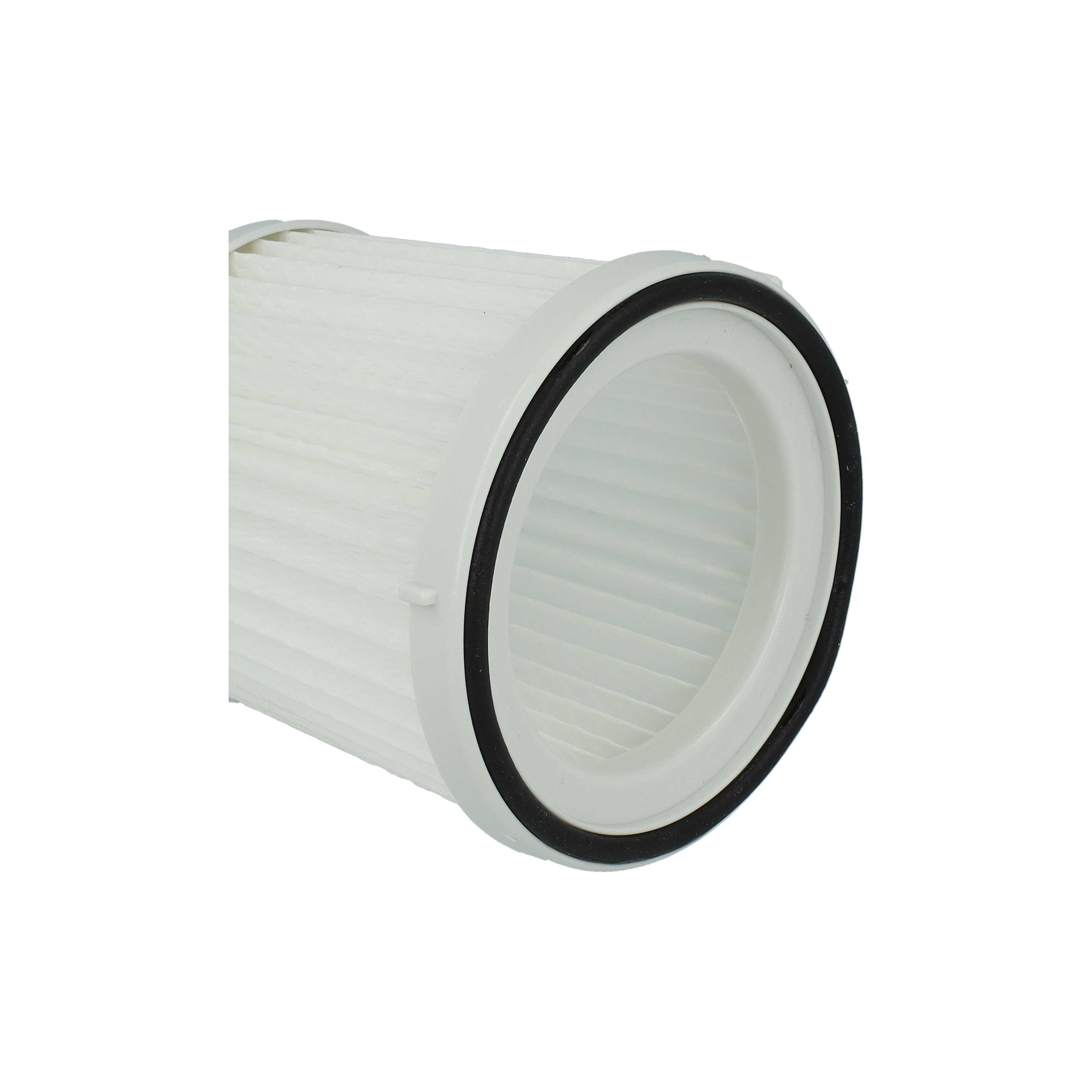 3x Filterfilter replaces Black & Decker FVF100 for Black & Decker Vacuum Cleaner, black / white