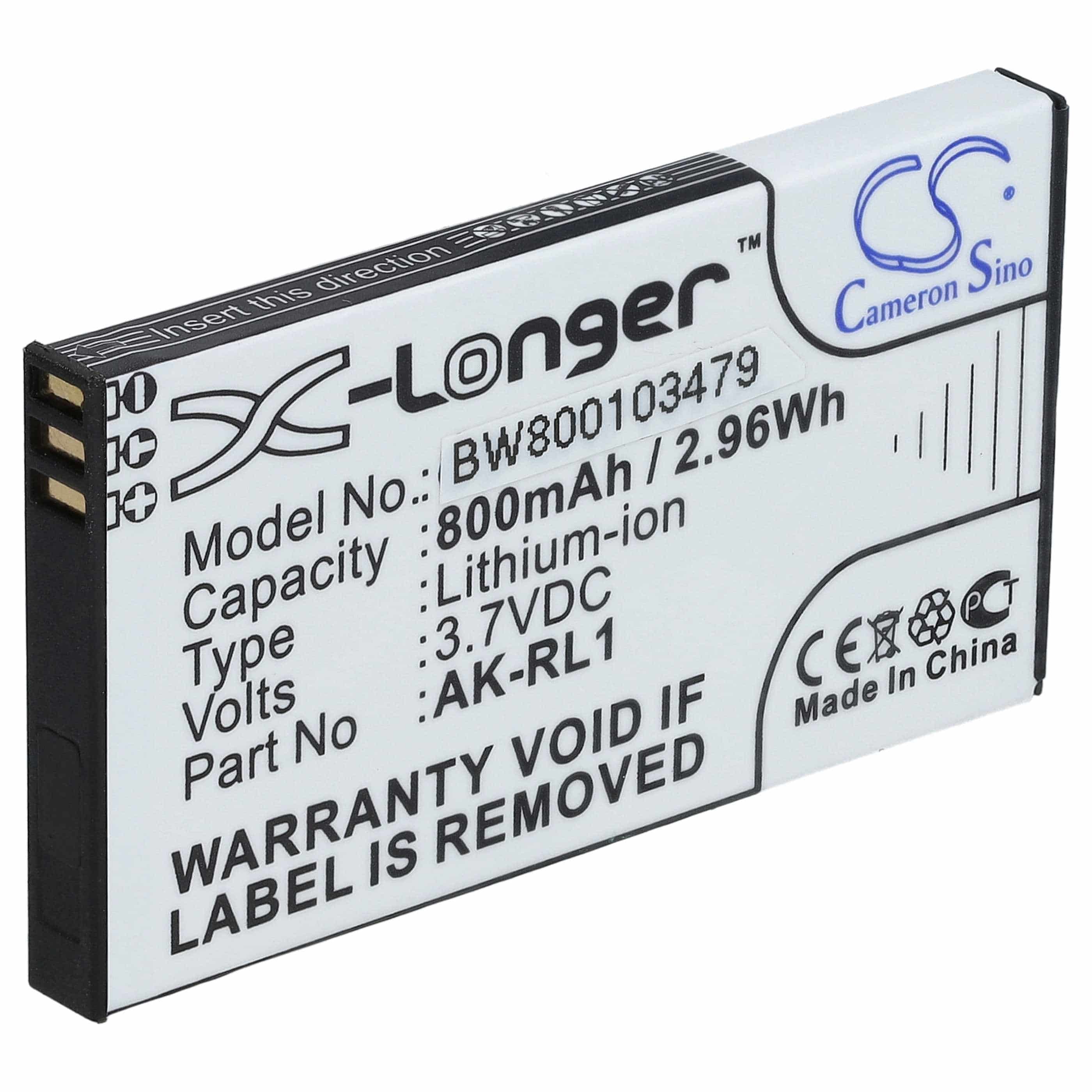 Akumulator do telefonu dla seniora zamiennik Emporia AK-RL1 - 800 mAh 3,7 V Li-Ion