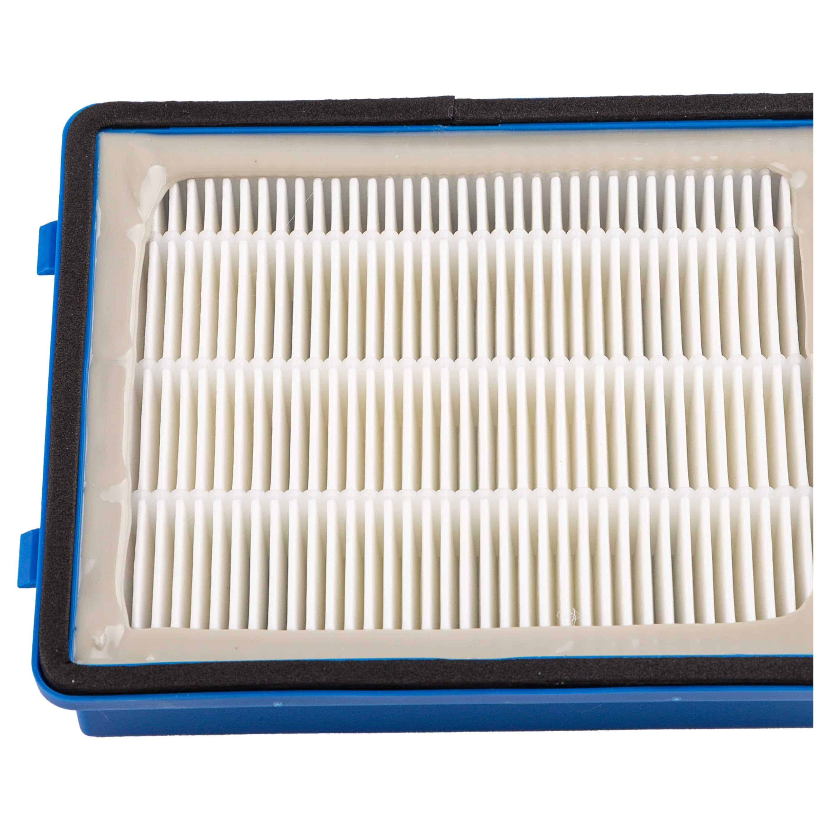 2x Filter replaces Hanseatic 4379046385 for Hanseatic Vacuum Cleaner, filter class H14