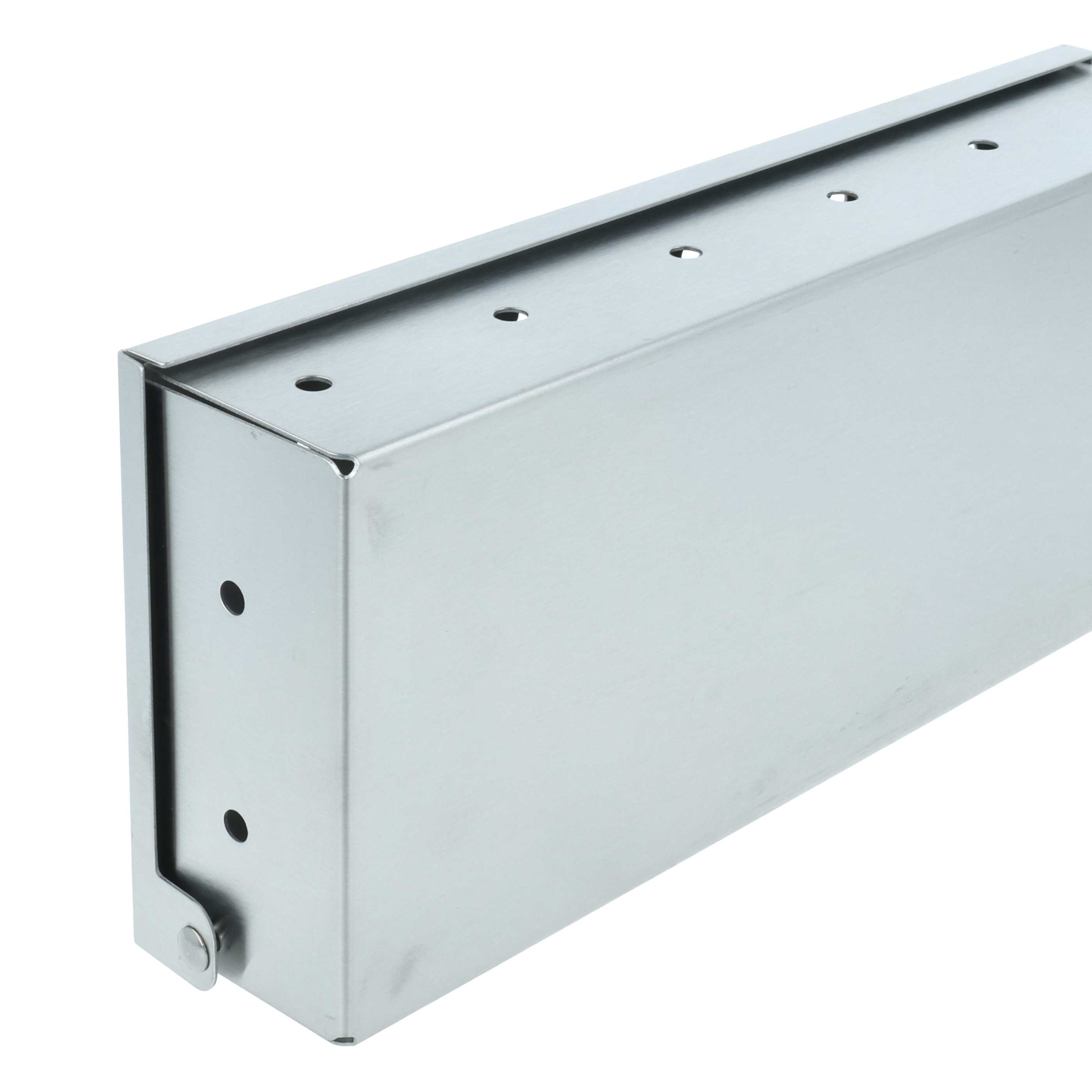 Smoke Box replaces Weber 7576 for Weber Gas Grills - Stainless Steel 22.8 x 9.7 x 4.4 cm