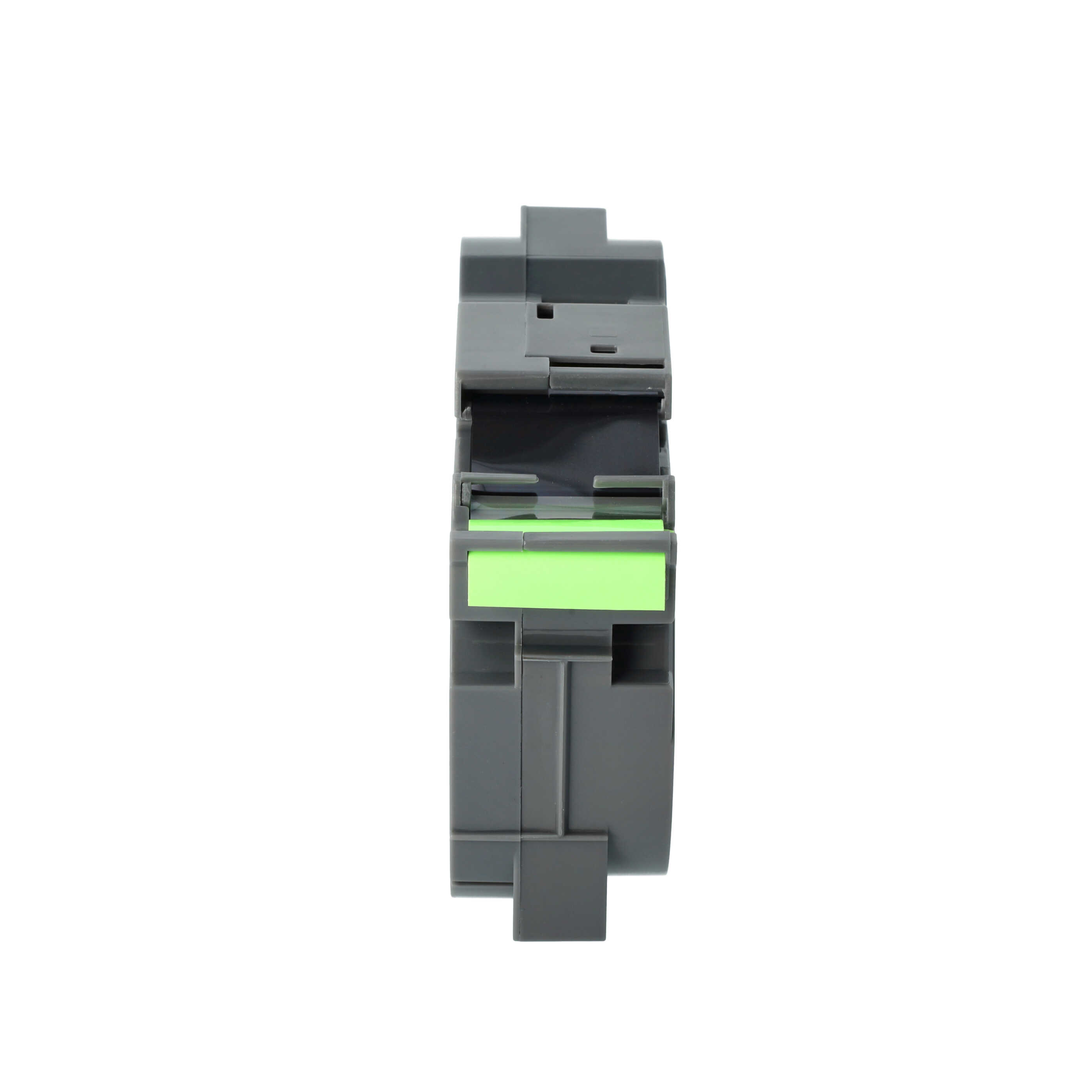 Label Tape as Replacement for Brother TZE-D51, TZ-D51 - 24 mm Black to Neon-Green