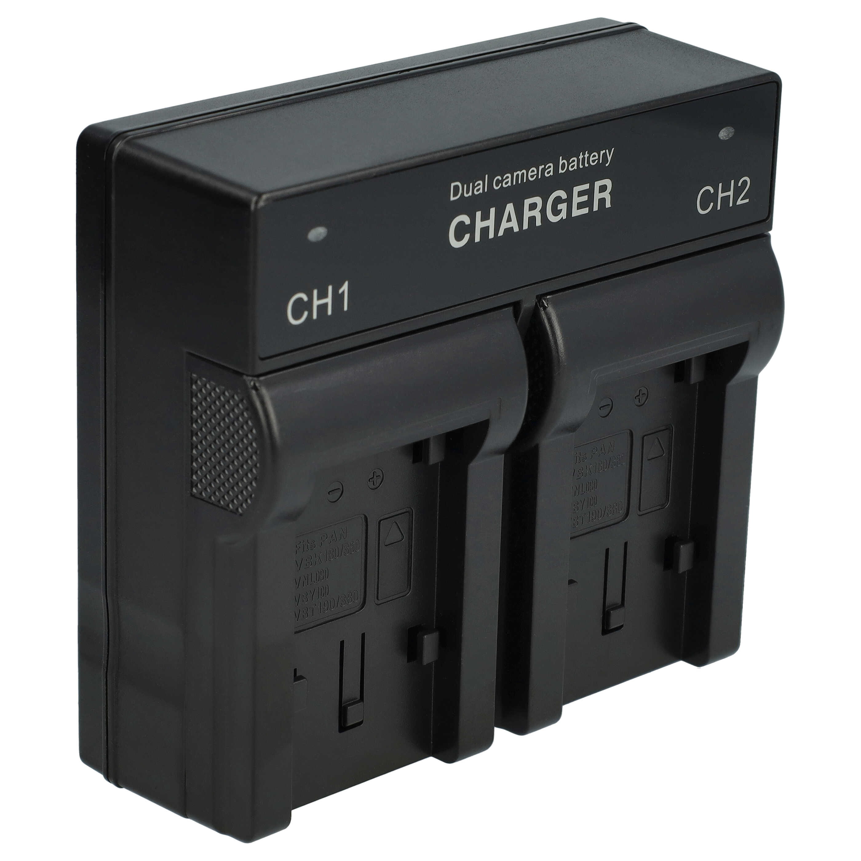 Kit 2 Batterie + Caricabatterie DSTE Per Fotocamera Panasonic DMW-BLG10 (Lumix LX100 II, GF3, GF5, GF6, GX7) – Con Caricatore Auto
