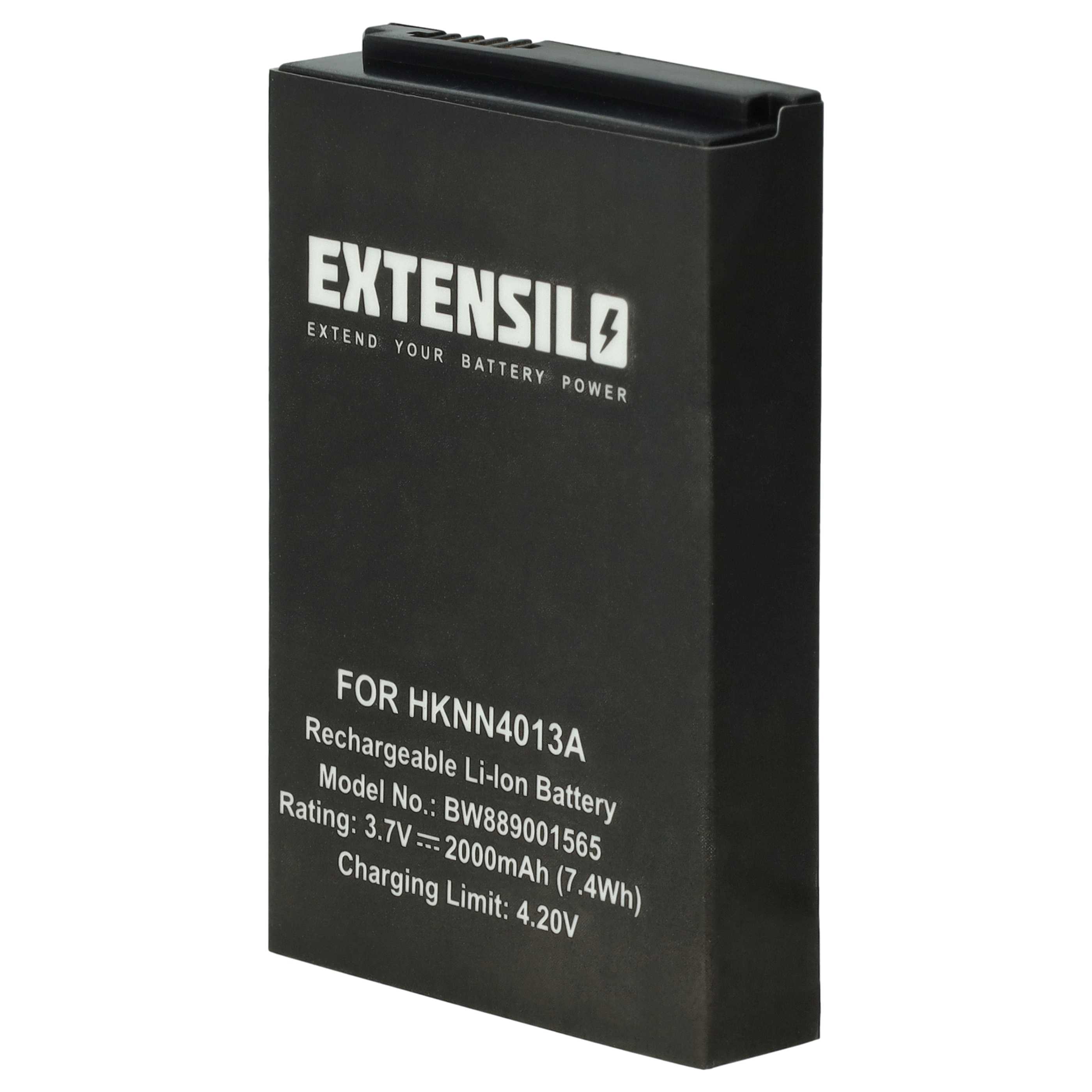 Akku (5 Stück) als Ersatz für Motorola BT110, BT90, HKLN4440B für Funkgerät - 2000mAh 3,7V Li-Polymer