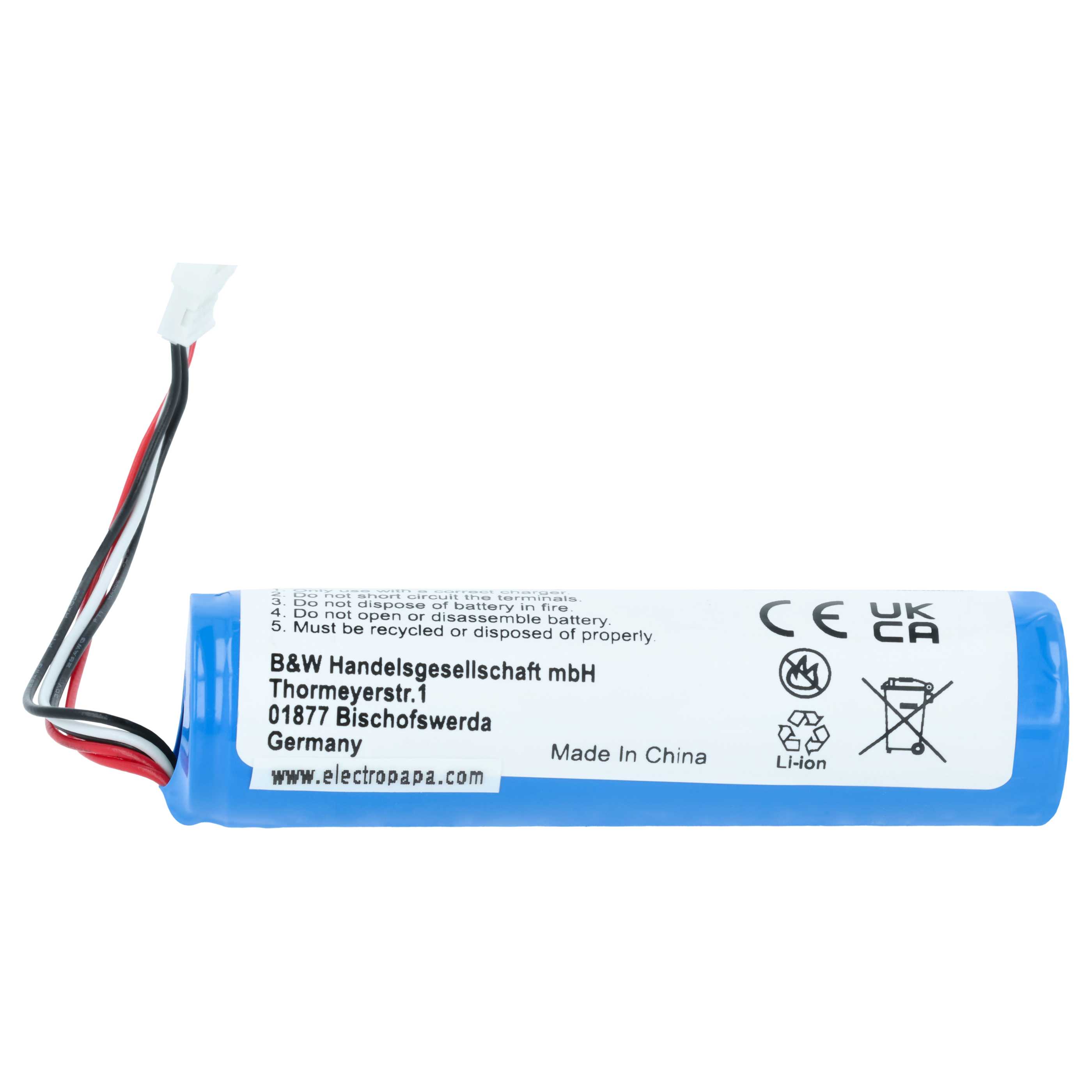 2x Batteria sostituisce 128000894, RBP-GM40 per barcode scanner Datalogic - 2600mAh 3,7V Li-Ion