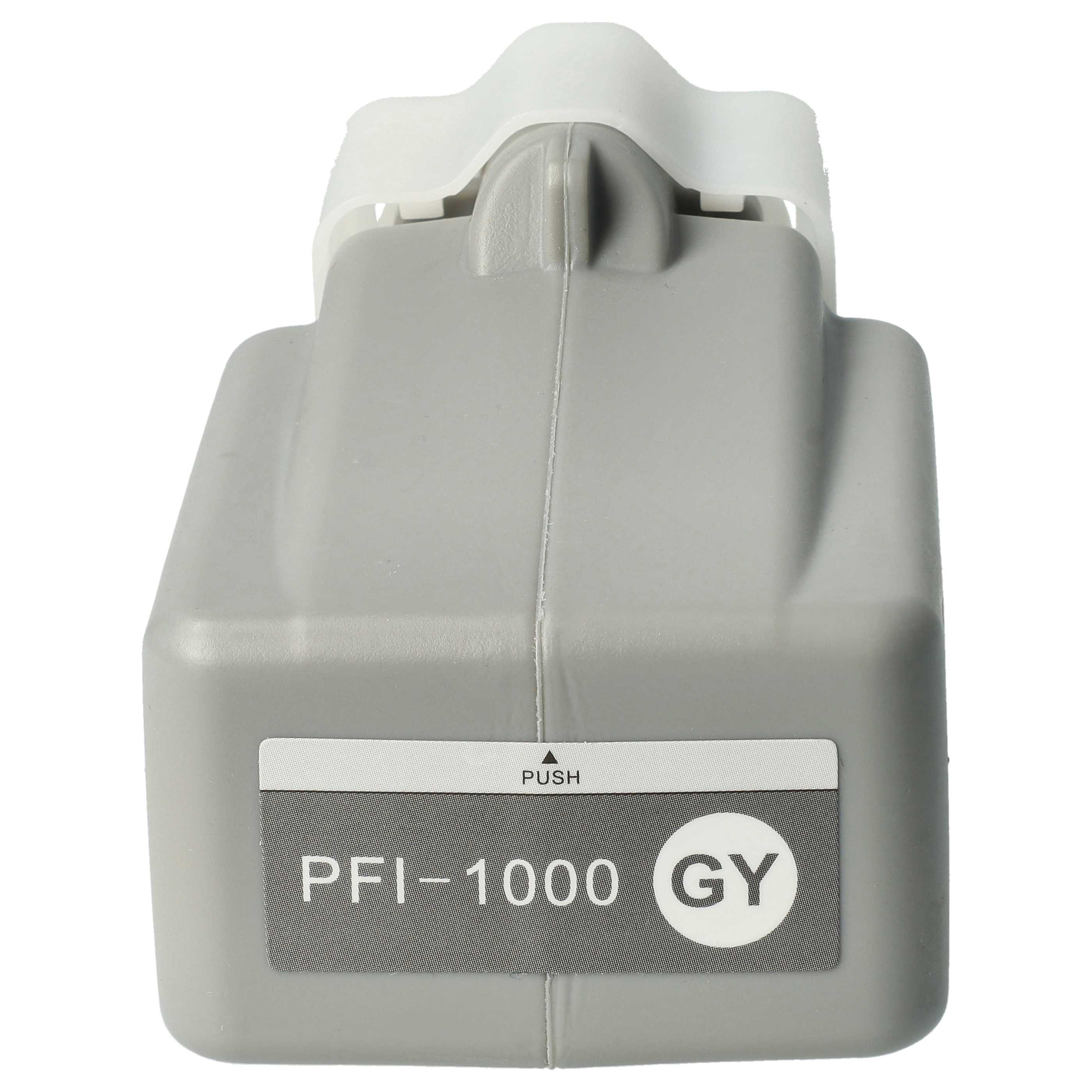 Cartuccia inchiostro sostituisce Canon PFI-1000 GY, PFI-1000GY per stampante - grigio, 80 ml + chip