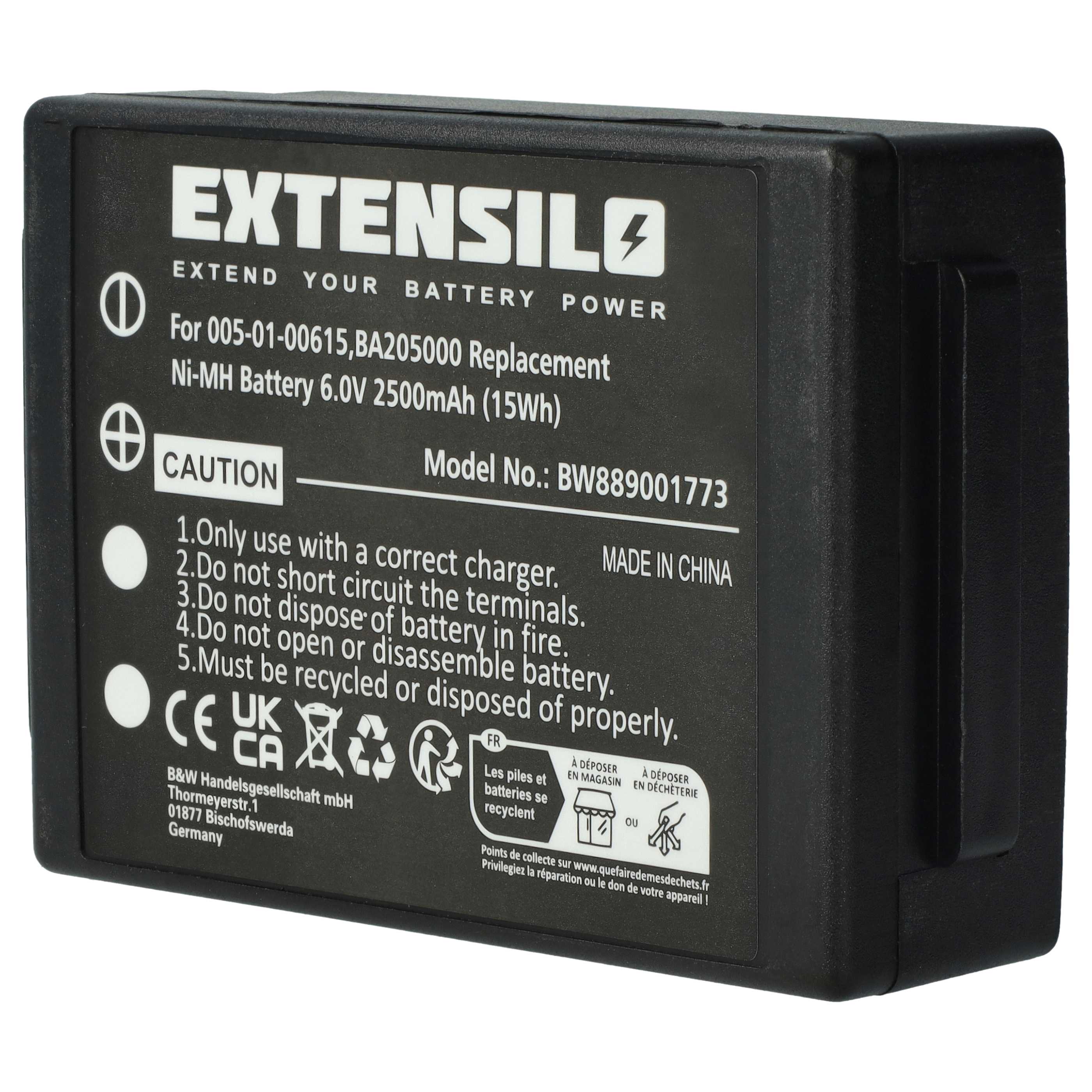 Batteria NiMH 6V 2300mAh Per Radiocomando HBC 005-01-00615 BA205000, Sostituto Vhbw