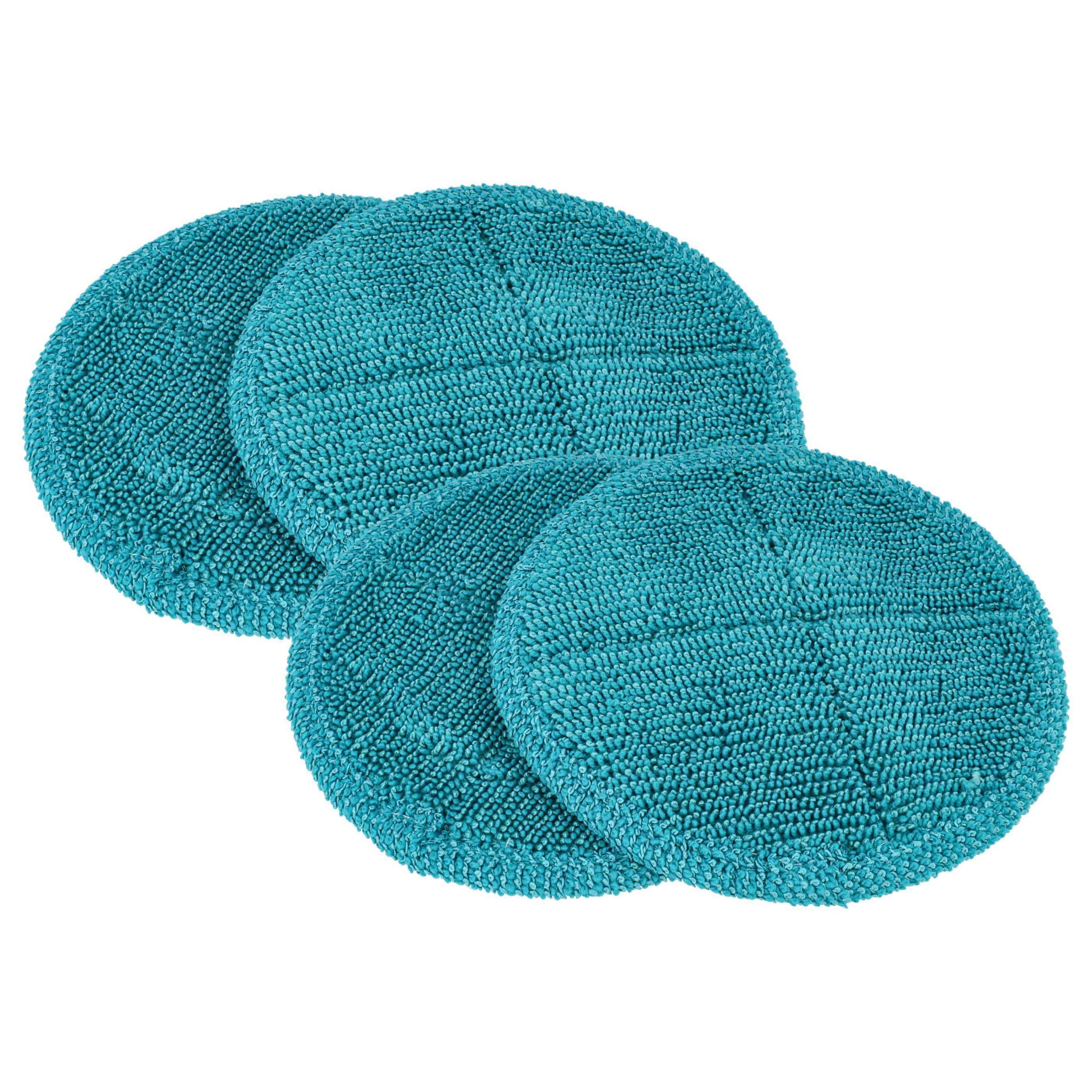 4x Wischbezug als Ersatz für CleanMaxx 08934 für Clean Maxx Wischmopp - Polyester / Polyamid, türkis