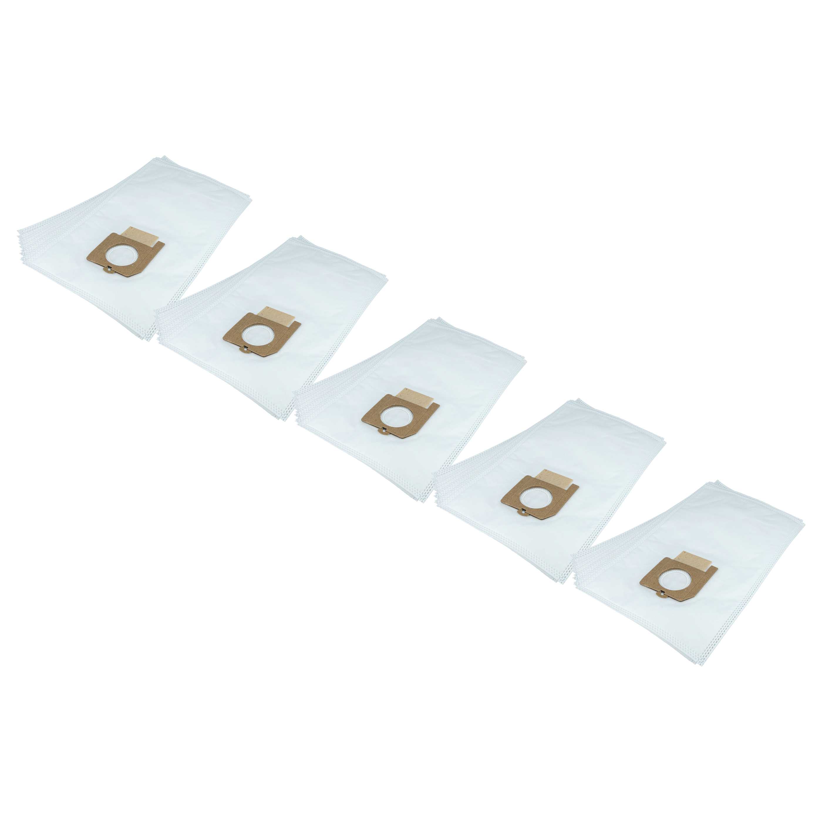 50x Sac remplace Menalux 3172 pour aspirateur Miele - microfibre non tissée