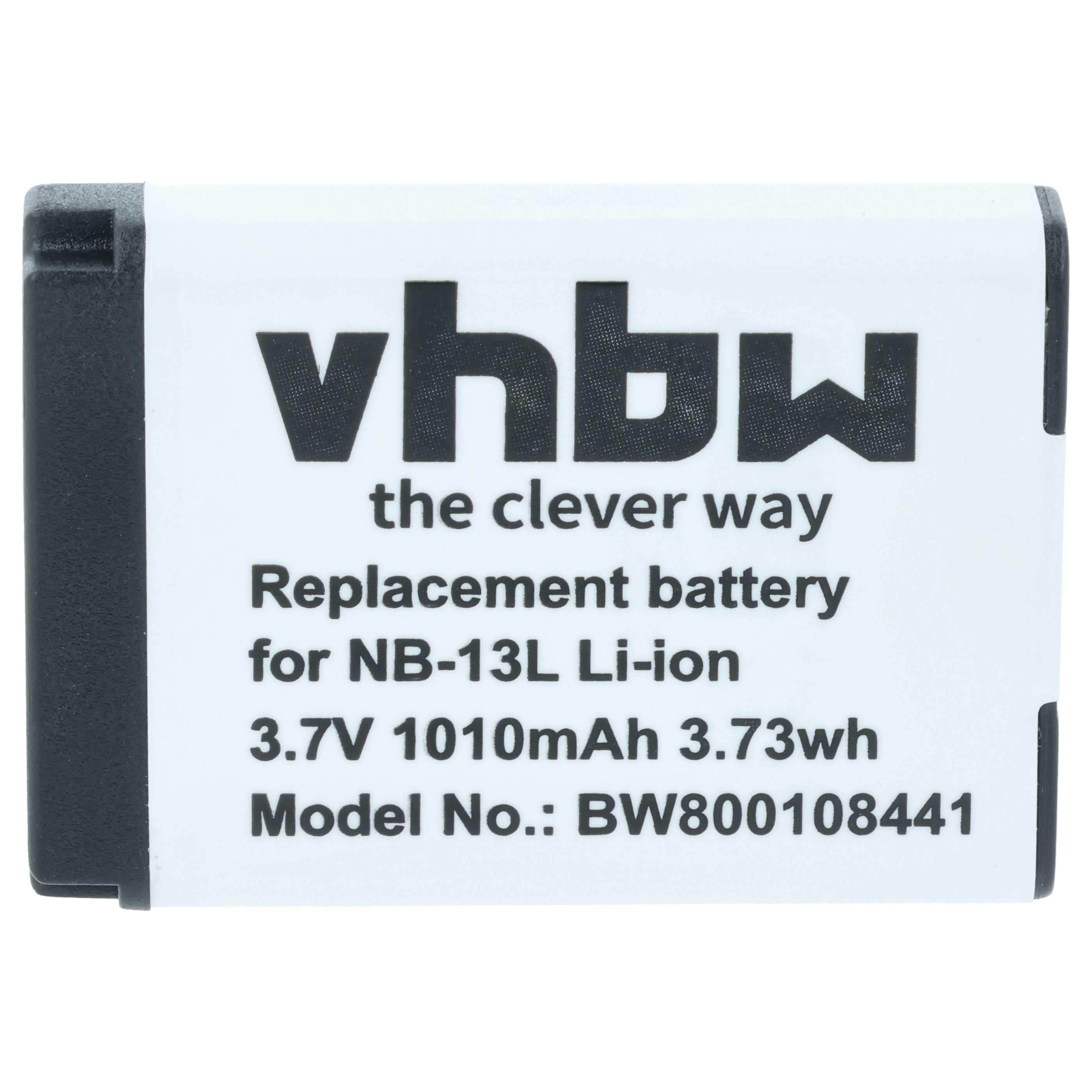 2x Battery replaces Canon NB-13L - 1010mAh, 3.7V, Li-Ion