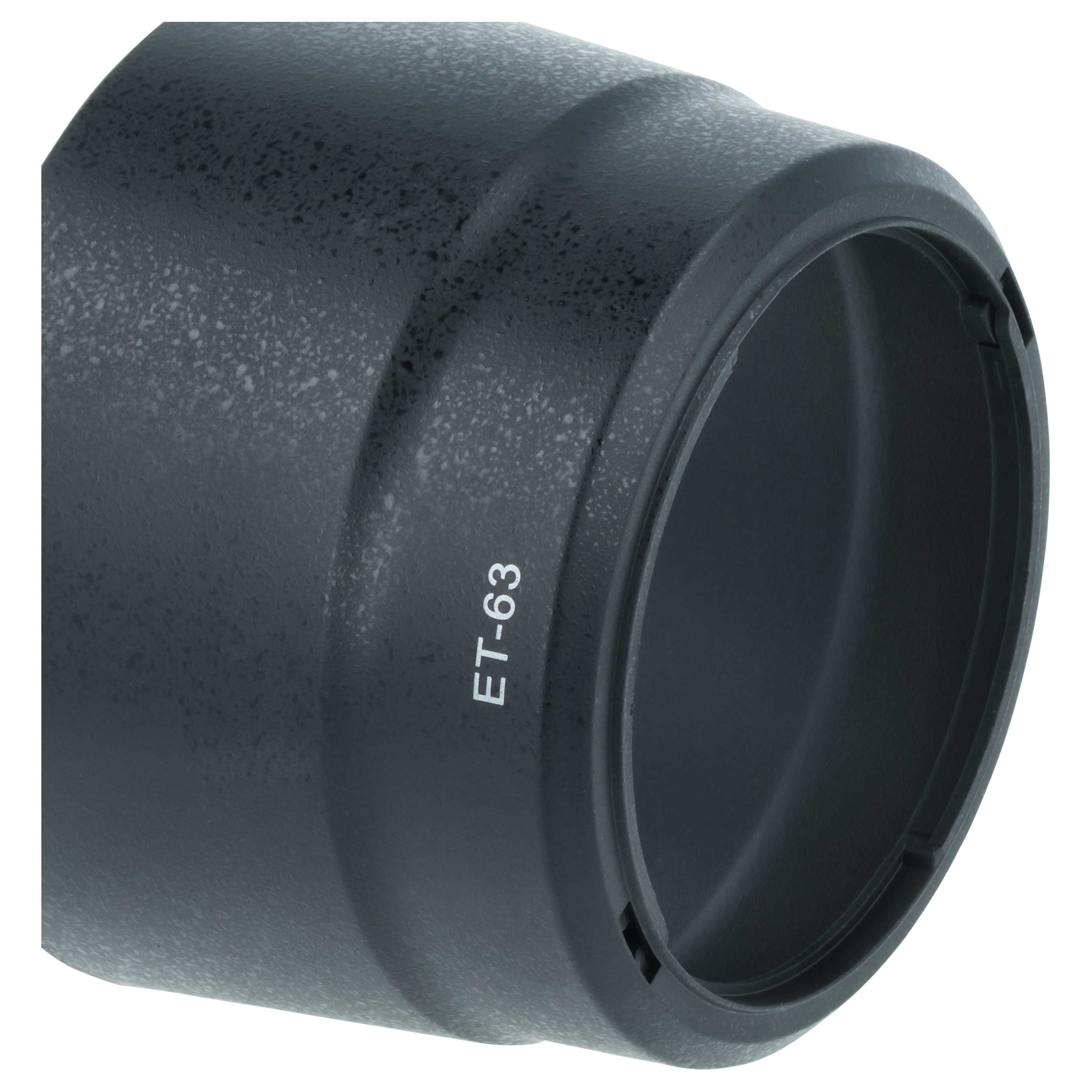 Osłona przeciwsłoneczna 58 mm na obiektyw zamiennik Canon ET-63, 8582B001 - okrągły, czarny, plastik