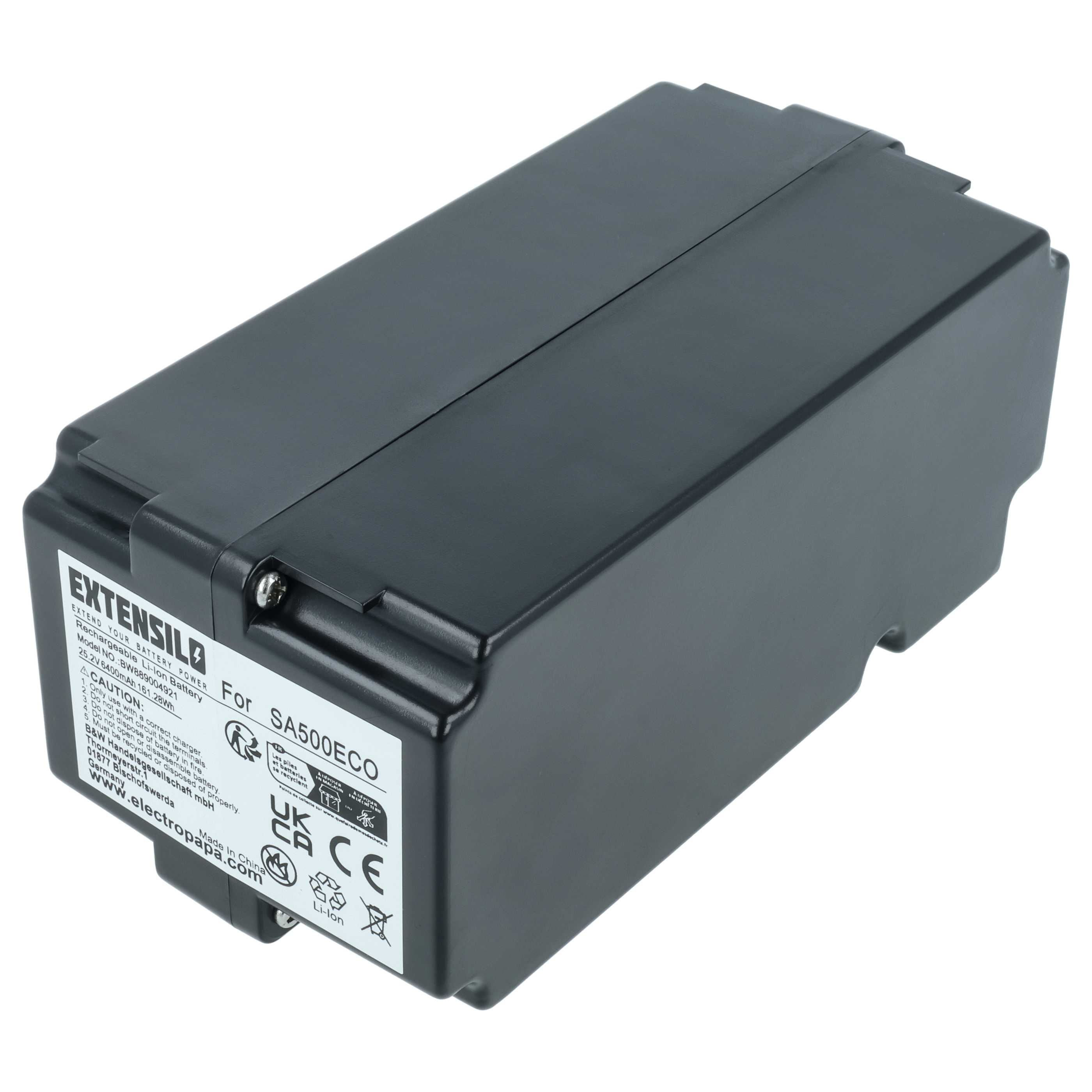 Akku 25,2V als Ersatz für Yard Force 862601, 862615, 862617, 862618, 0862622, 0862622001 - 6,4 Ah Li-Ion