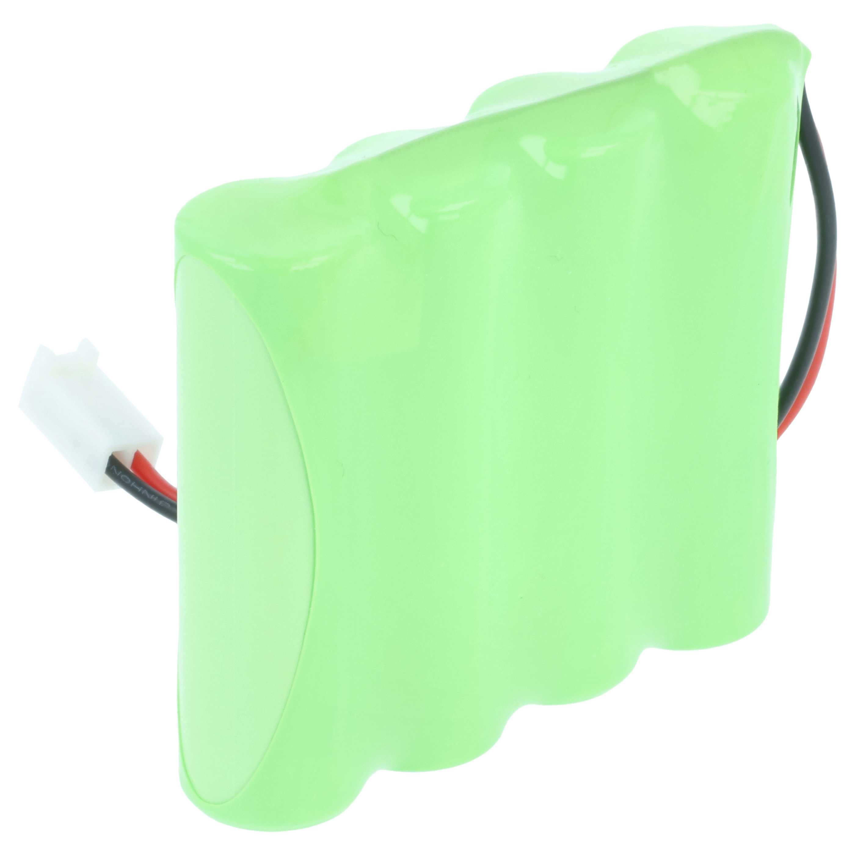 Battery (2 Piece) as Replacement for Teleradio M241054 Remote Control - 2000 mAh 4.8 V NiMH