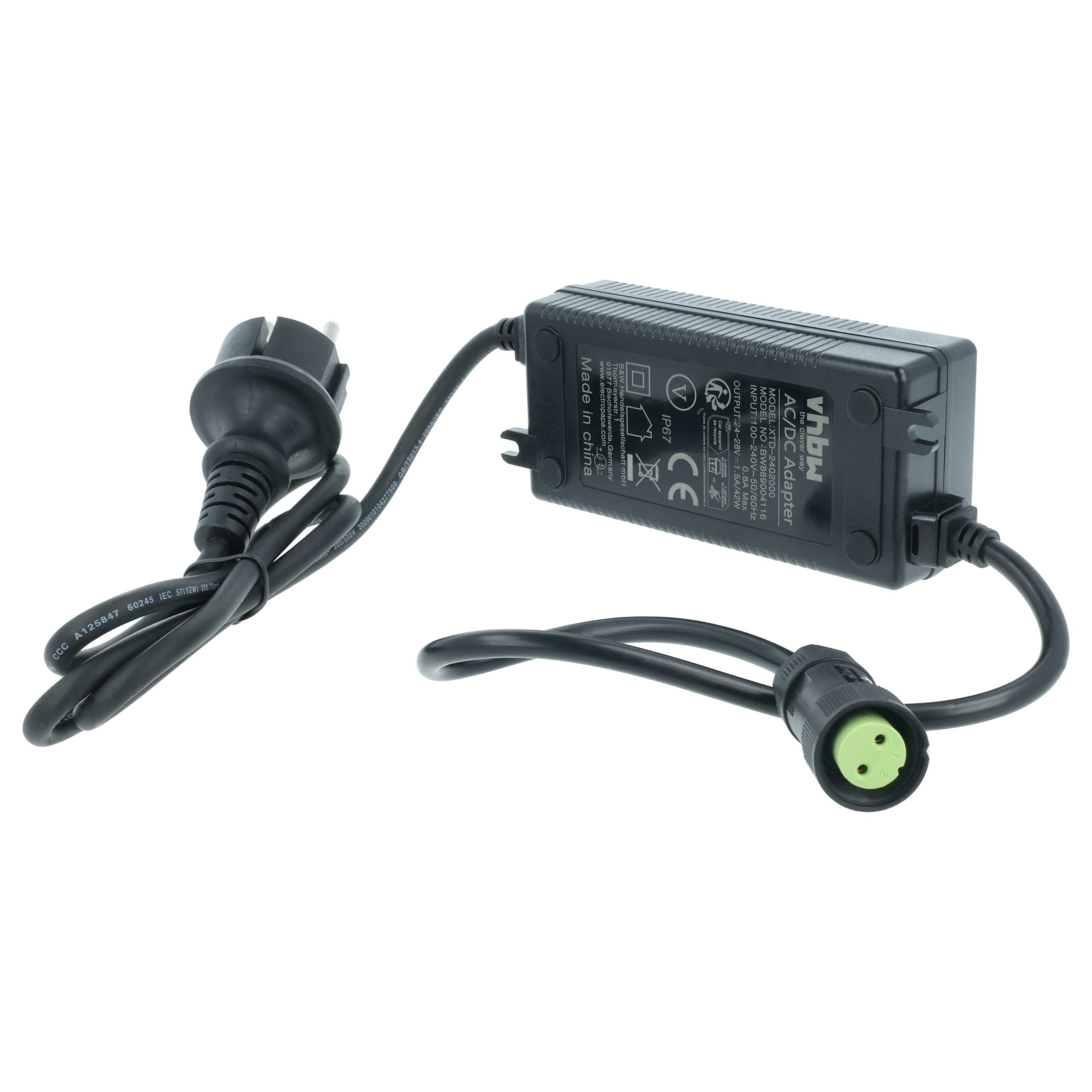 Charger replaces Positec 50029485, 50028933, 50029507, 50027729 for Worx Battery-Powered Robot Lawn Mower