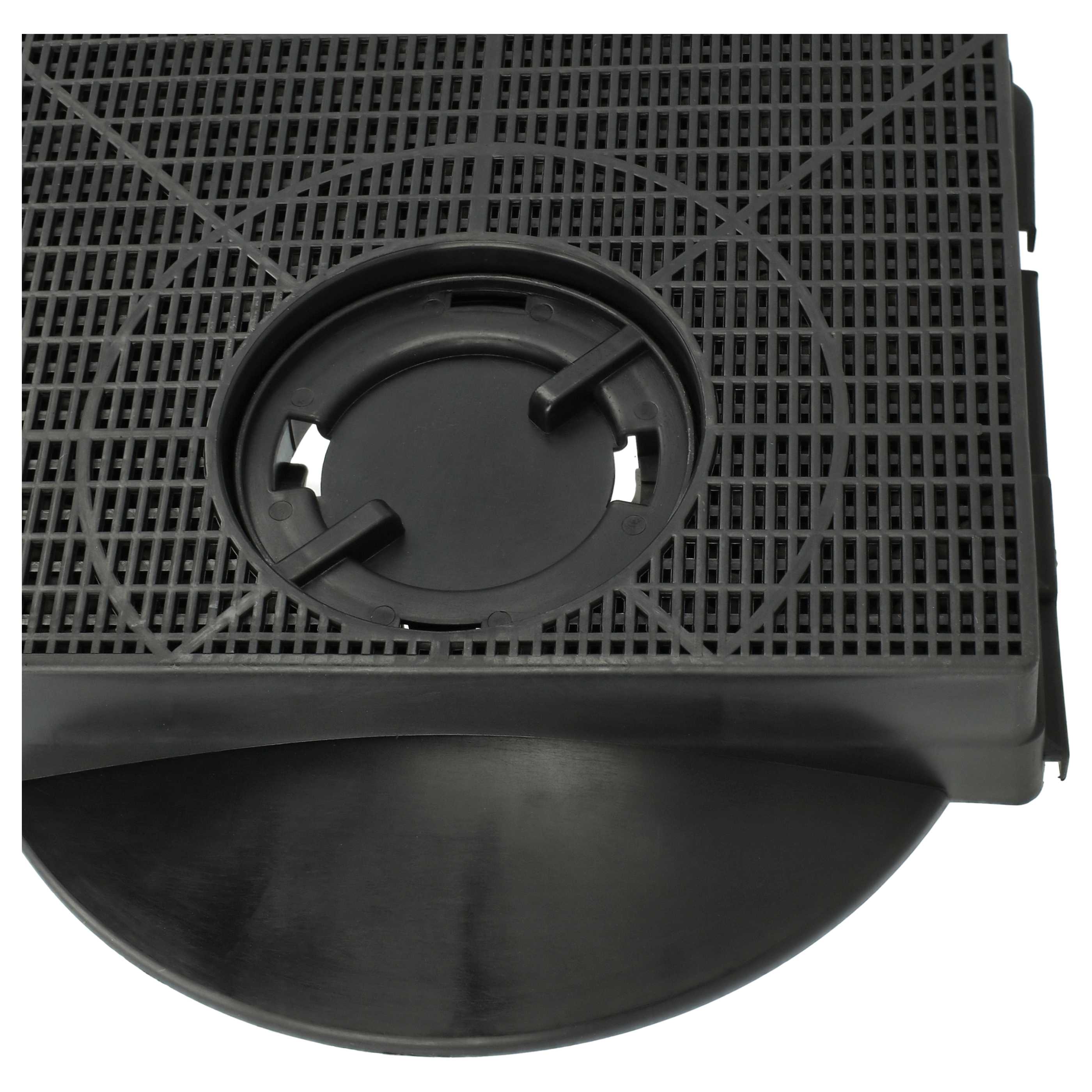 2x Filtres à charbon actif remplace AEG AS-AZKF060, 9029800555, 8718868949554, 9029793602 pour hotte Zanussi