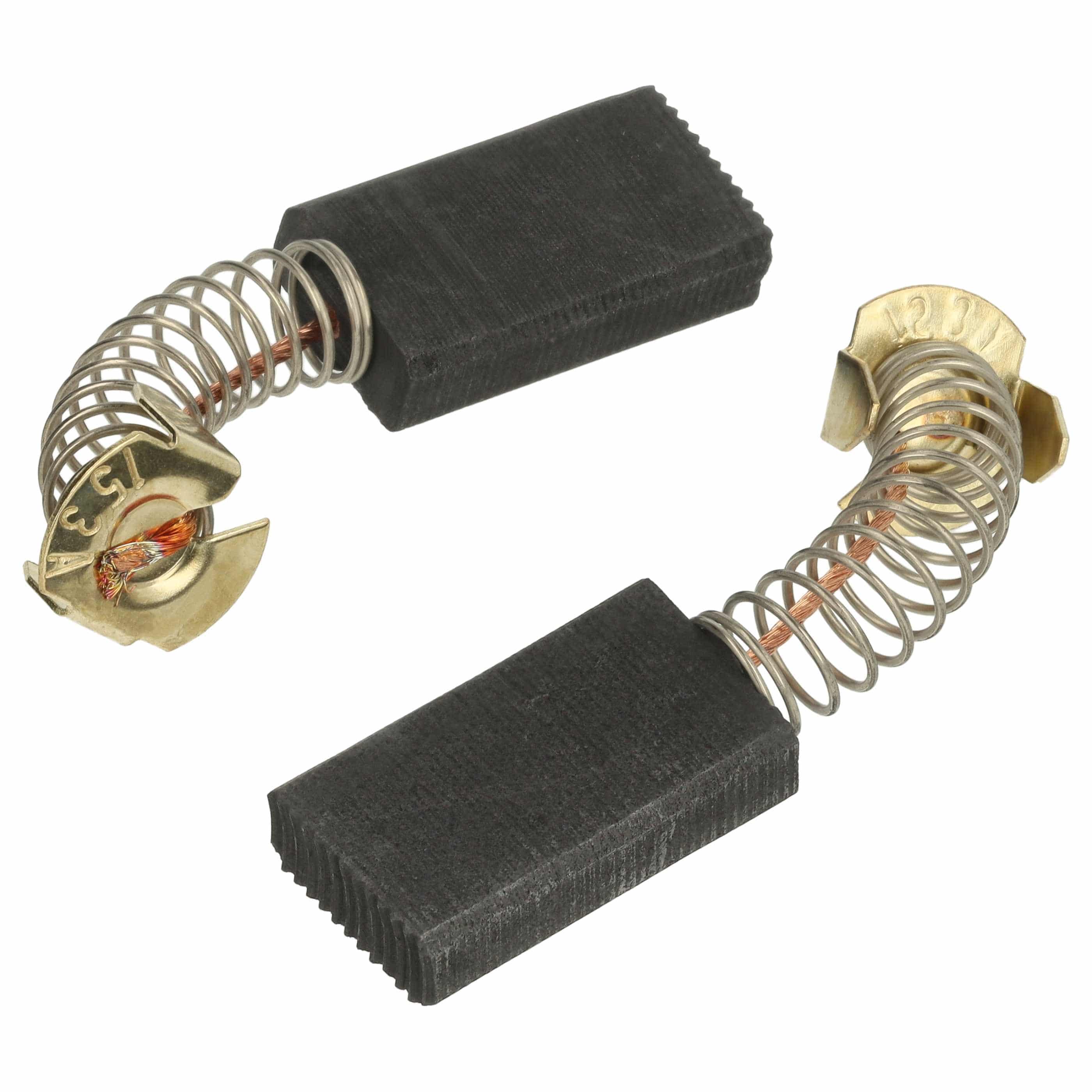 2x Szczotka węglowa zam. Dremel 1305, 1304, 1306, 1306.4, 1306.3, 1307, 1303, 1302 + sprężyna, 26 x 14 x 6 mm