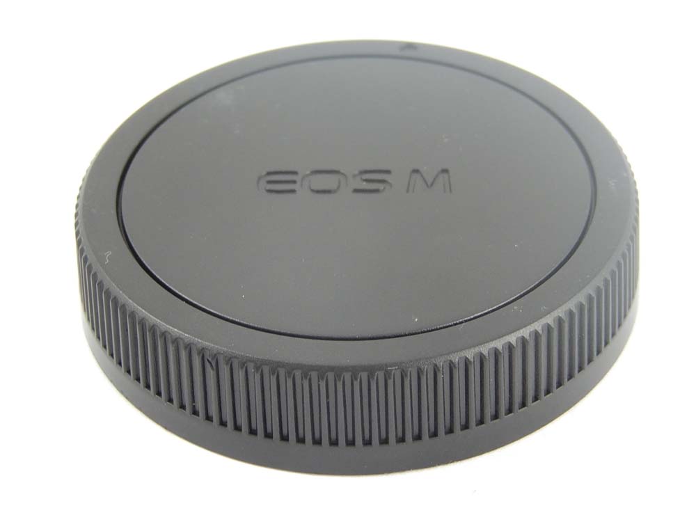 Bouchon d'objectif arrière pour EOS Canon avec baïonnette EOS M - noir