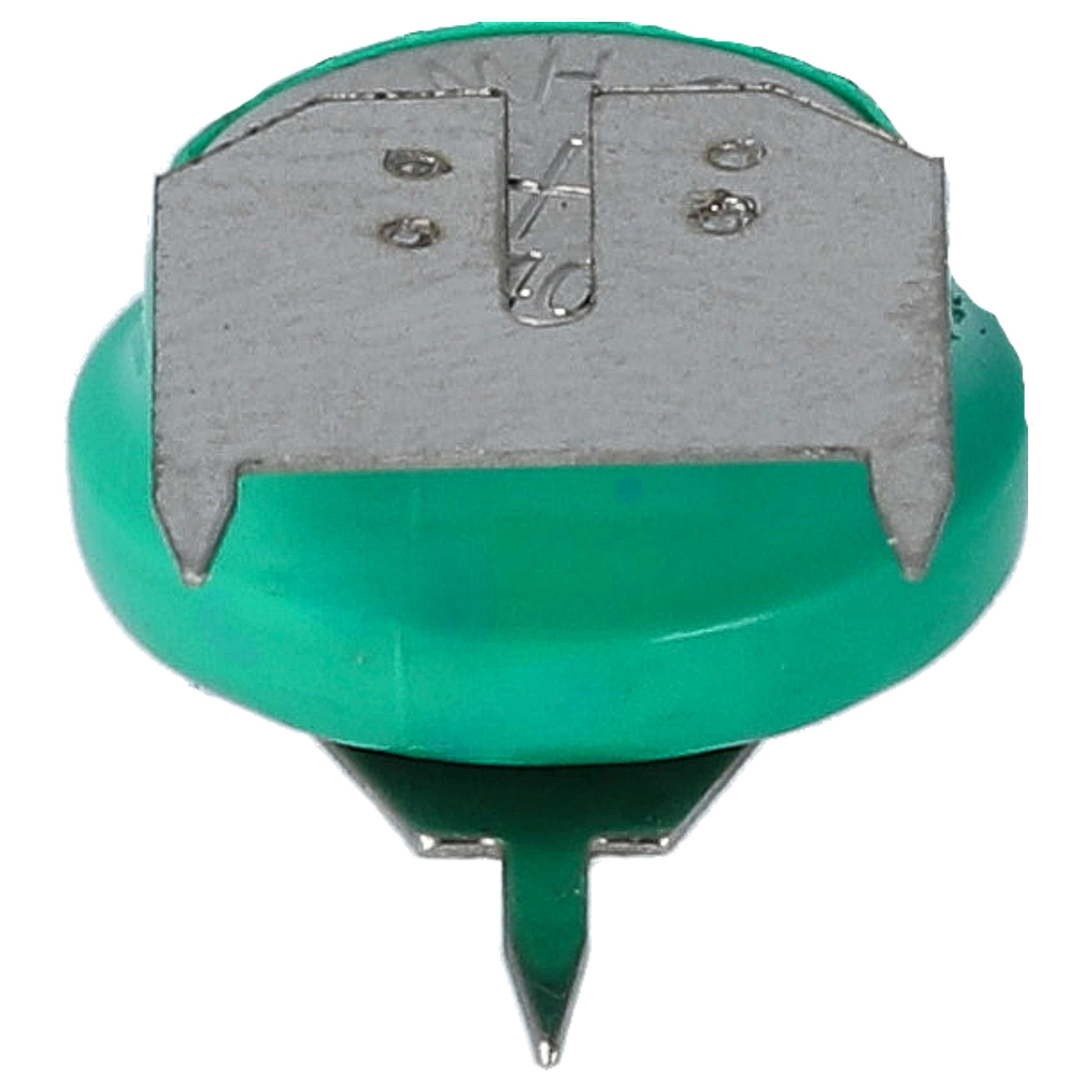 10x Button Cell Battery Type V40H 3 Pins for Model Building Solar Lamps etc. - 40 mAh 1.2 V NiMH