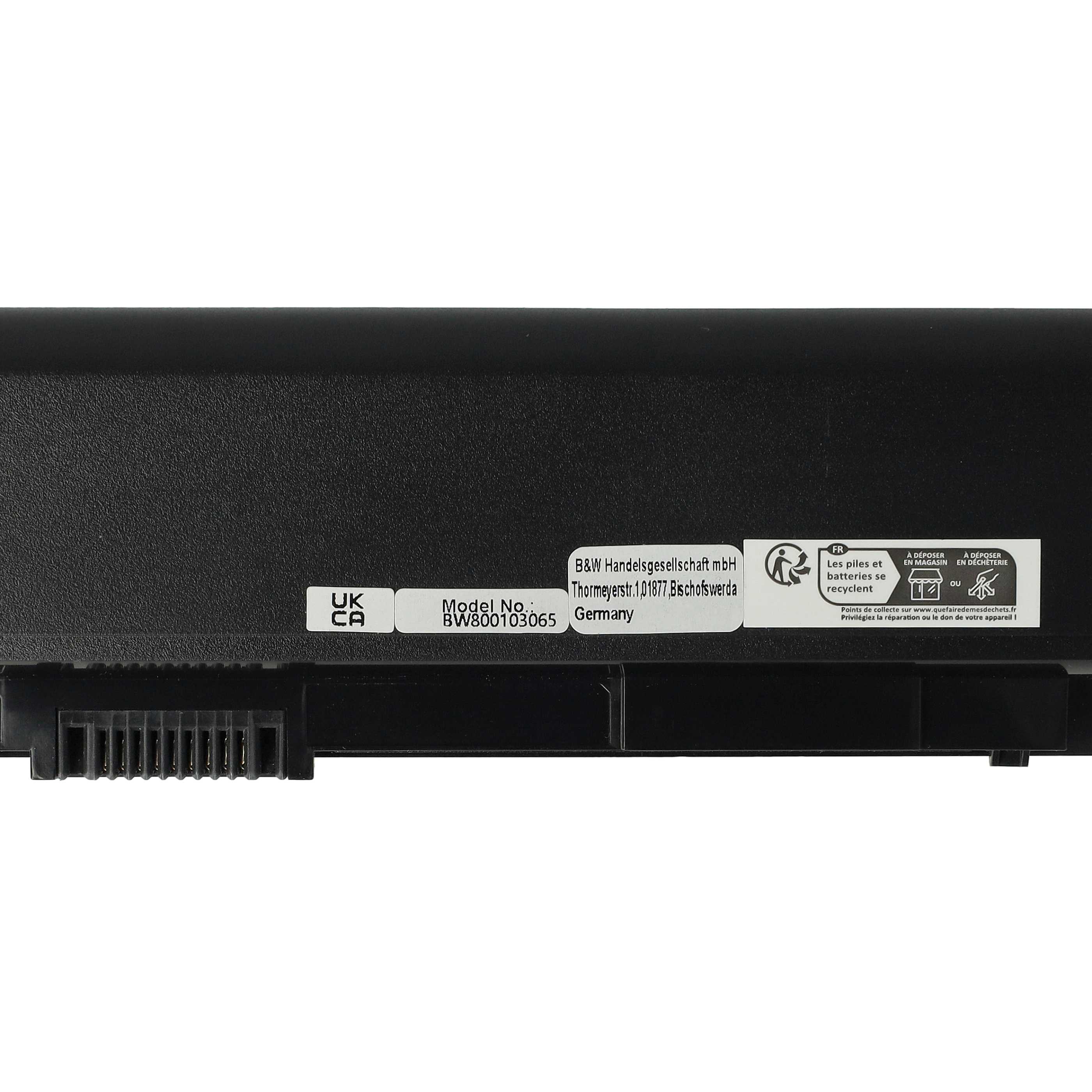 Akumulator do laptopa zamiennik Dell 451-11468, 312-1008, 127VC, 062VRR - 4400 mAh 11,1 V Li-Ion, czarny