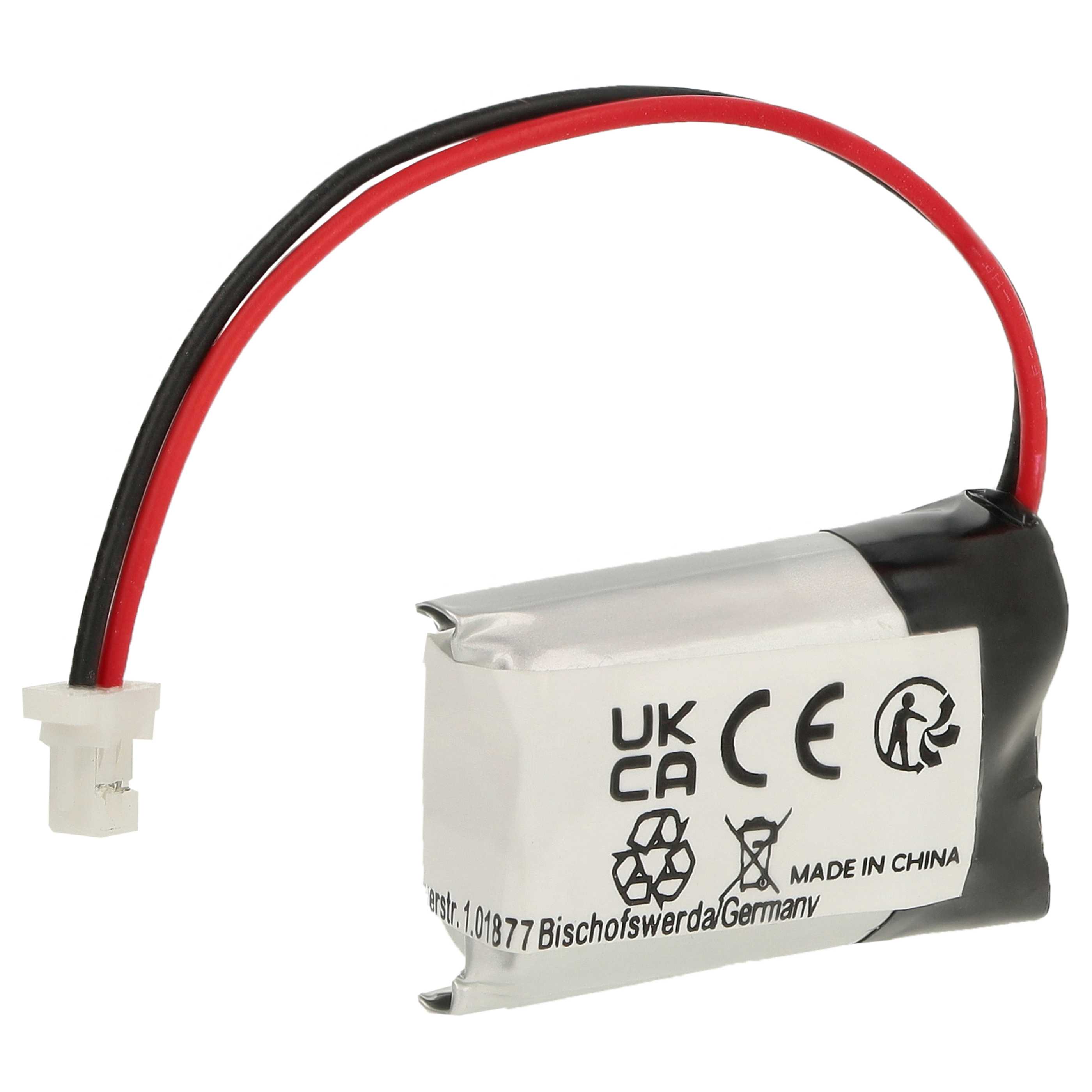 Batteria per modellini RC sostituisce Sturmkind DR!FT 05011 - 150mAh 3,7V Li-Poly, SH1.0-2P Male