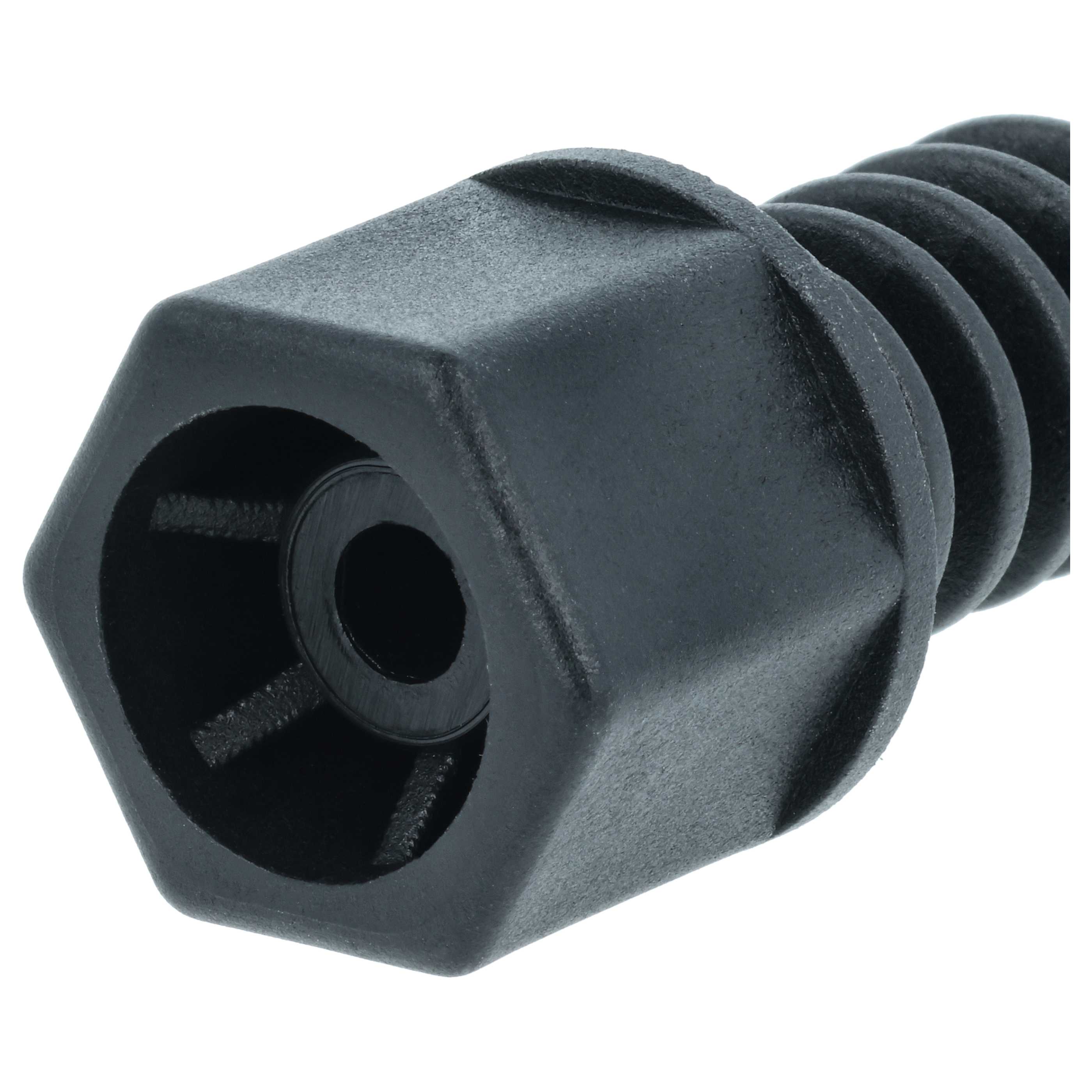 4x Nóżka poziomująca do piekarnika Grundig zam. Altus 250100057 i in. - 9,6 cm, czarny