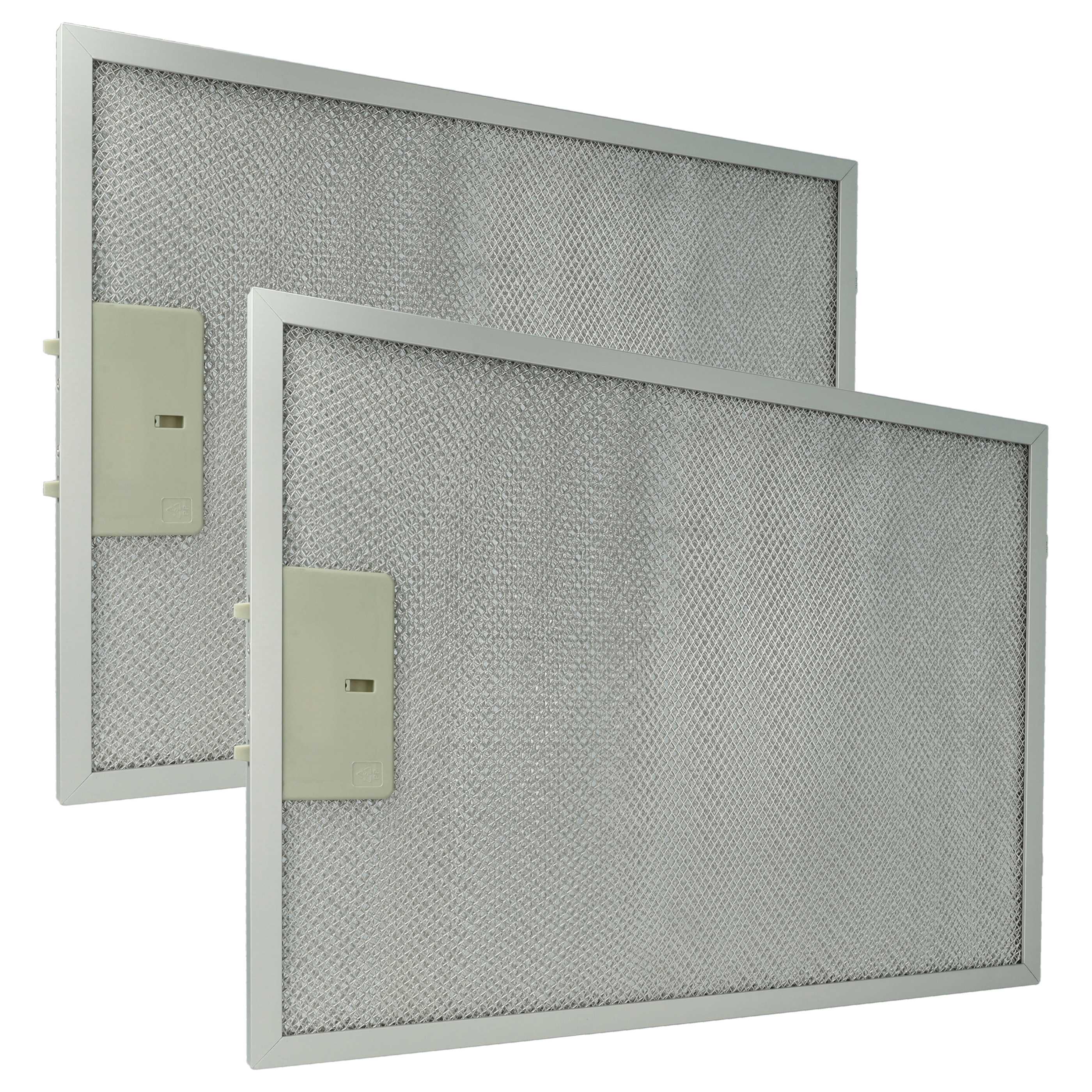 2x Filtro metálico reemplaza Klarstein 10035418 para campana extractora Klarstein