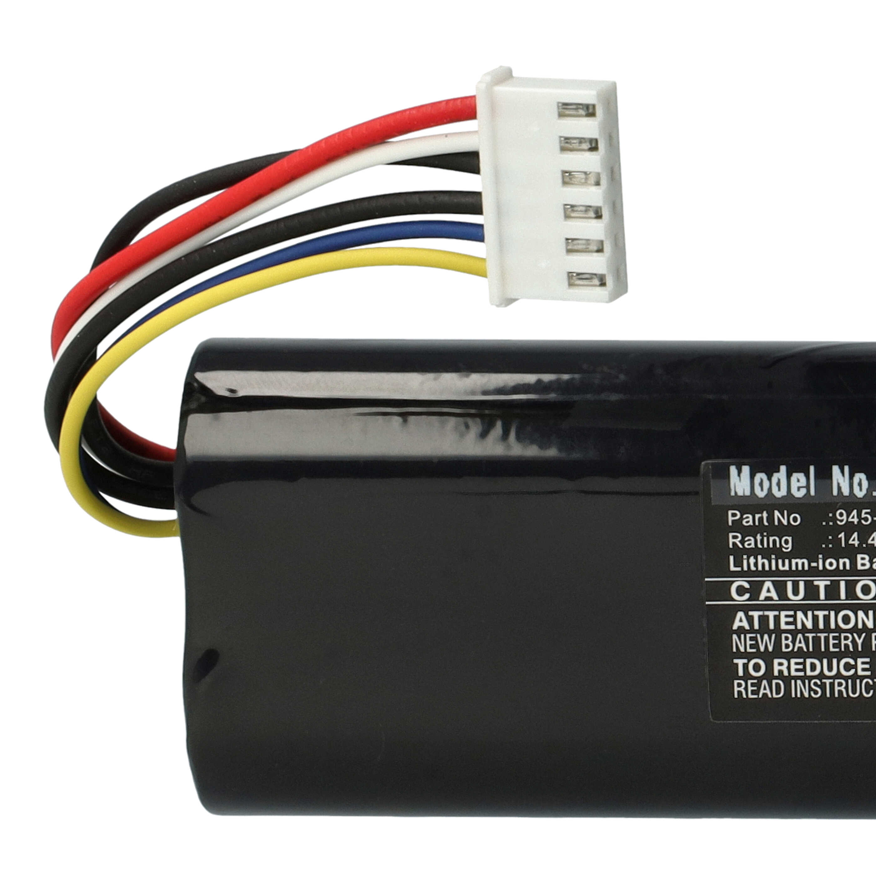Battery replaces Neato 945-0376, 205-0026, 205-0023, 205-0022, 205-0021, 945-0381 for Neato 5200mAh, 14.4V, Li-Ion