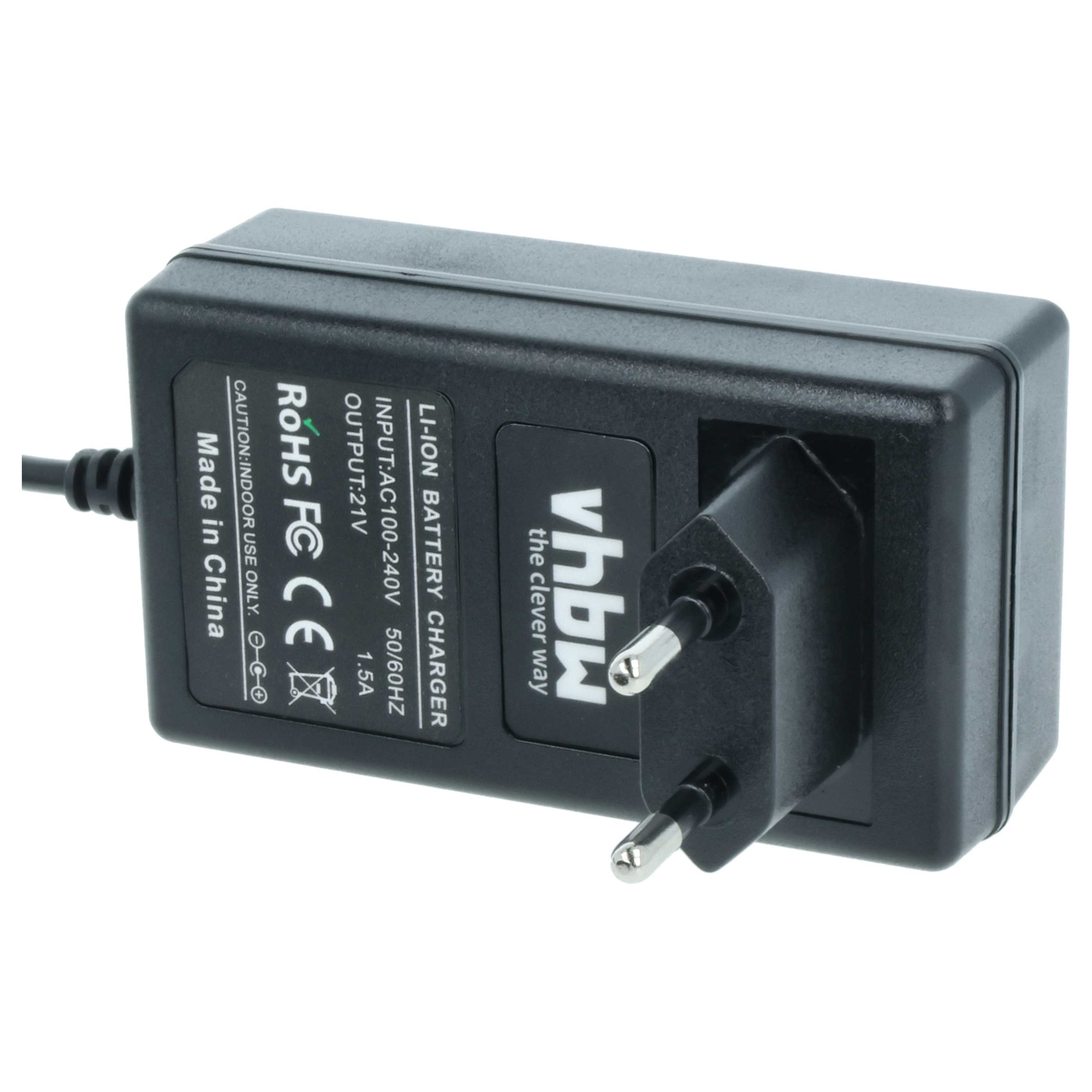 Charger replaces Festo Festool 498343, 499849, BPC 18 Li for Festo Festool Power Tool Batteries - Li-Ion