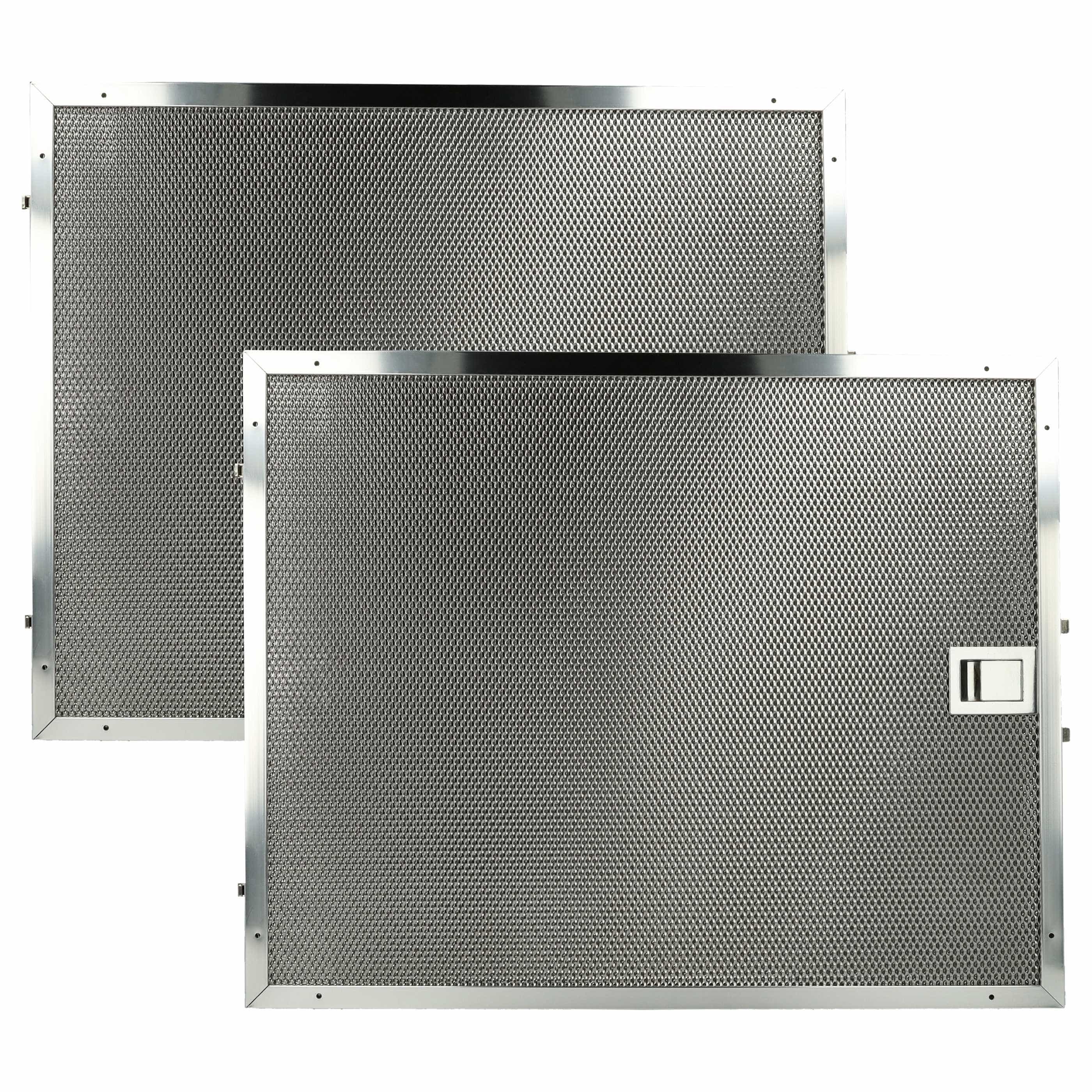 2x Filtres métal remplace Miele 8272121 pour hotte aspirante