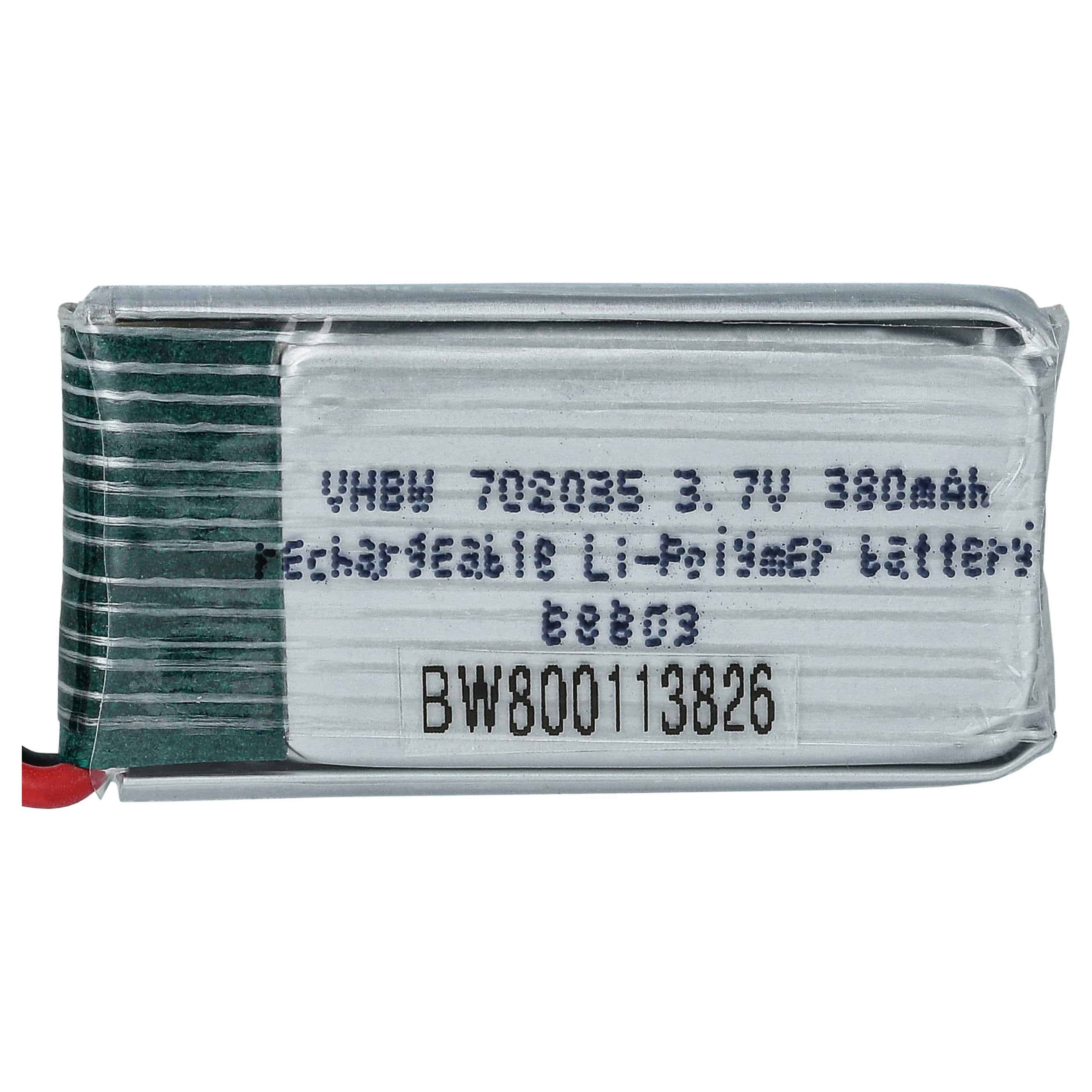 Batterie pour drone Mould King 33041C Quadrocopter- 380mAh 3,7V Li-ion