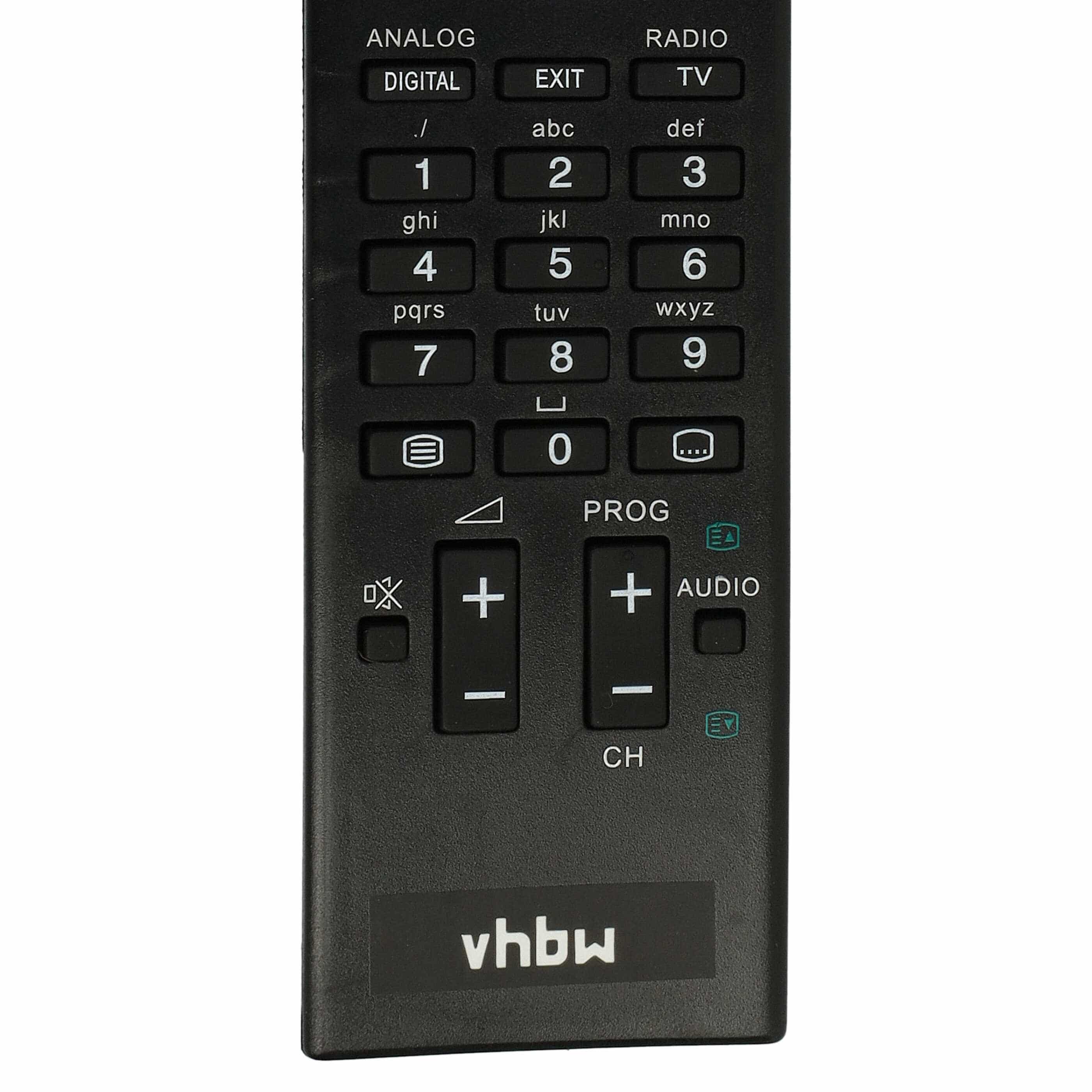 Remote Control replaces Sony RM-YD080, RM-L1165, RM-YD087, RM-YD094 for Sony TV