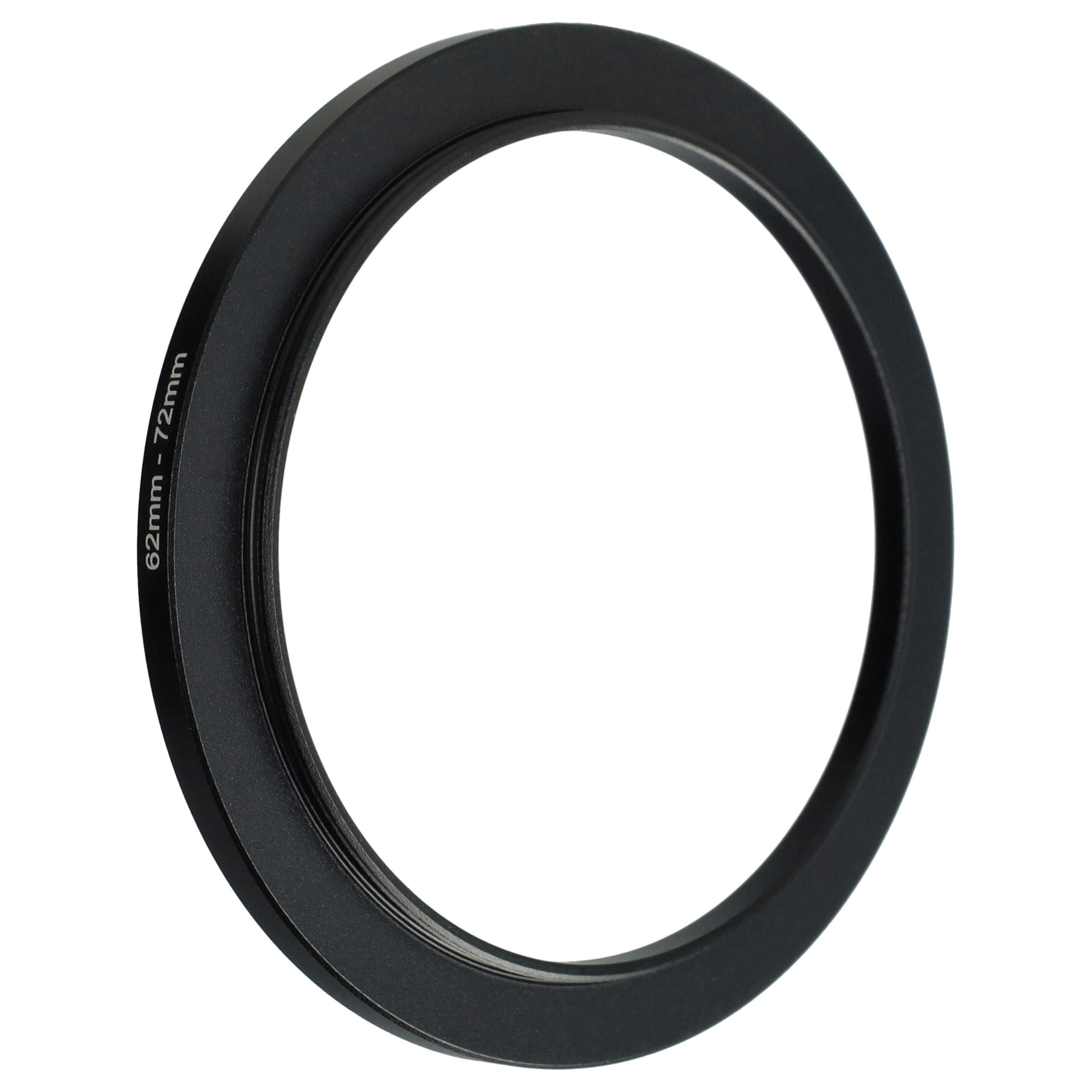 Step-Up Ring Adapter of 62 mm to 72 mm for various Camera Lens - Filter Adapter