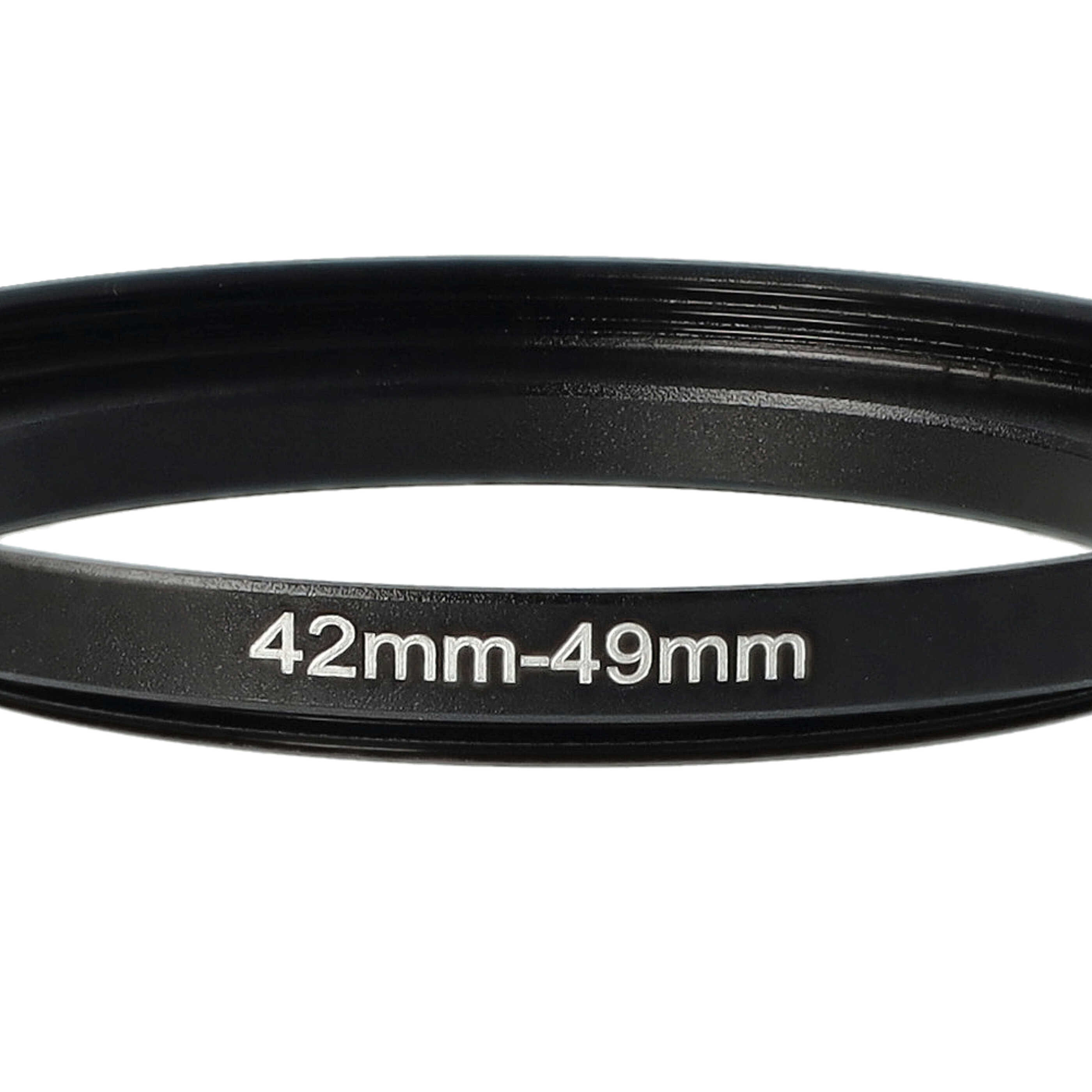 Step-Up Ring Adapter of 42 mm to 49 mm for various Camera Lens - Filter Adapter