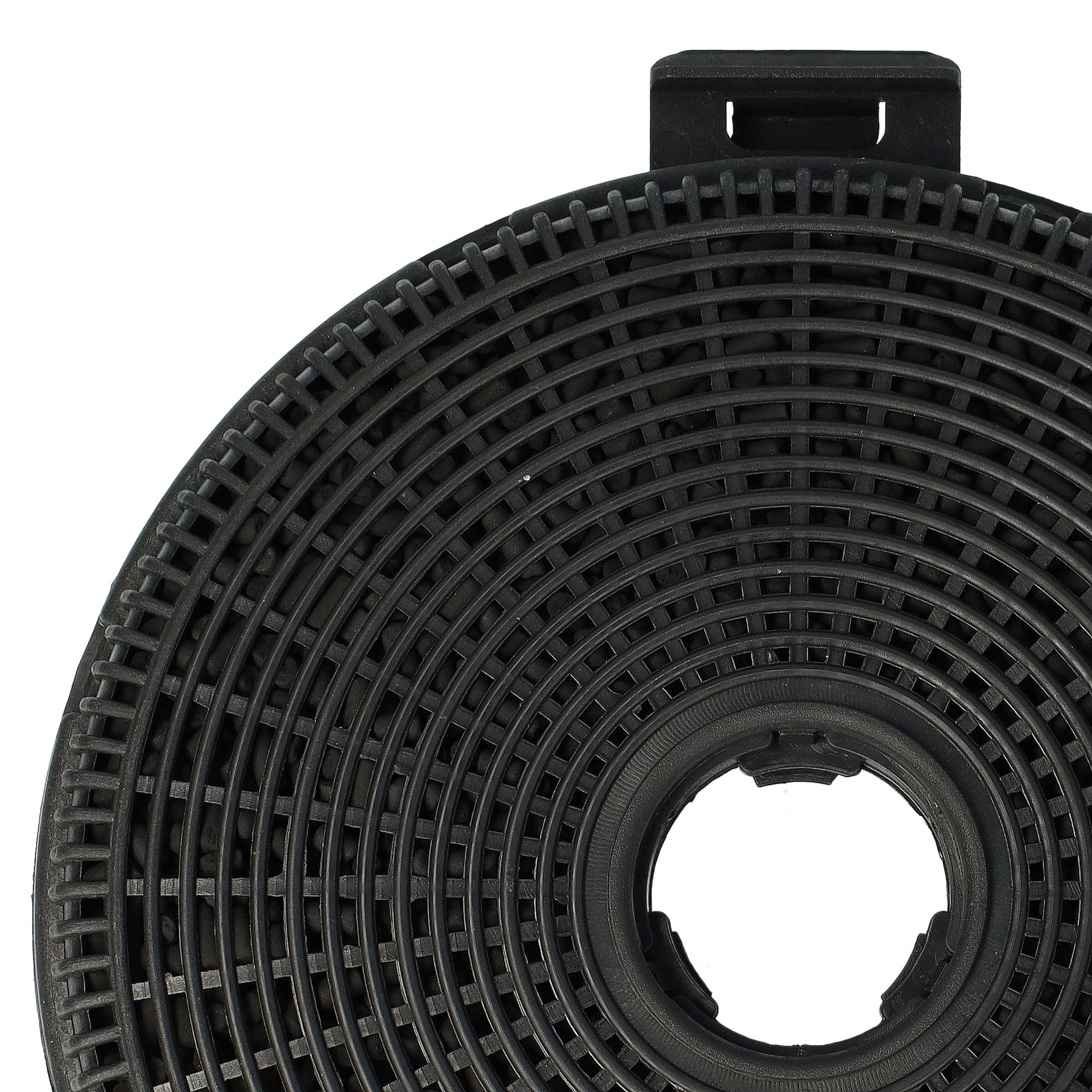 2x Filtres à charbon actif remplace Küppersbusch ZUB 881 pour hotte Teka