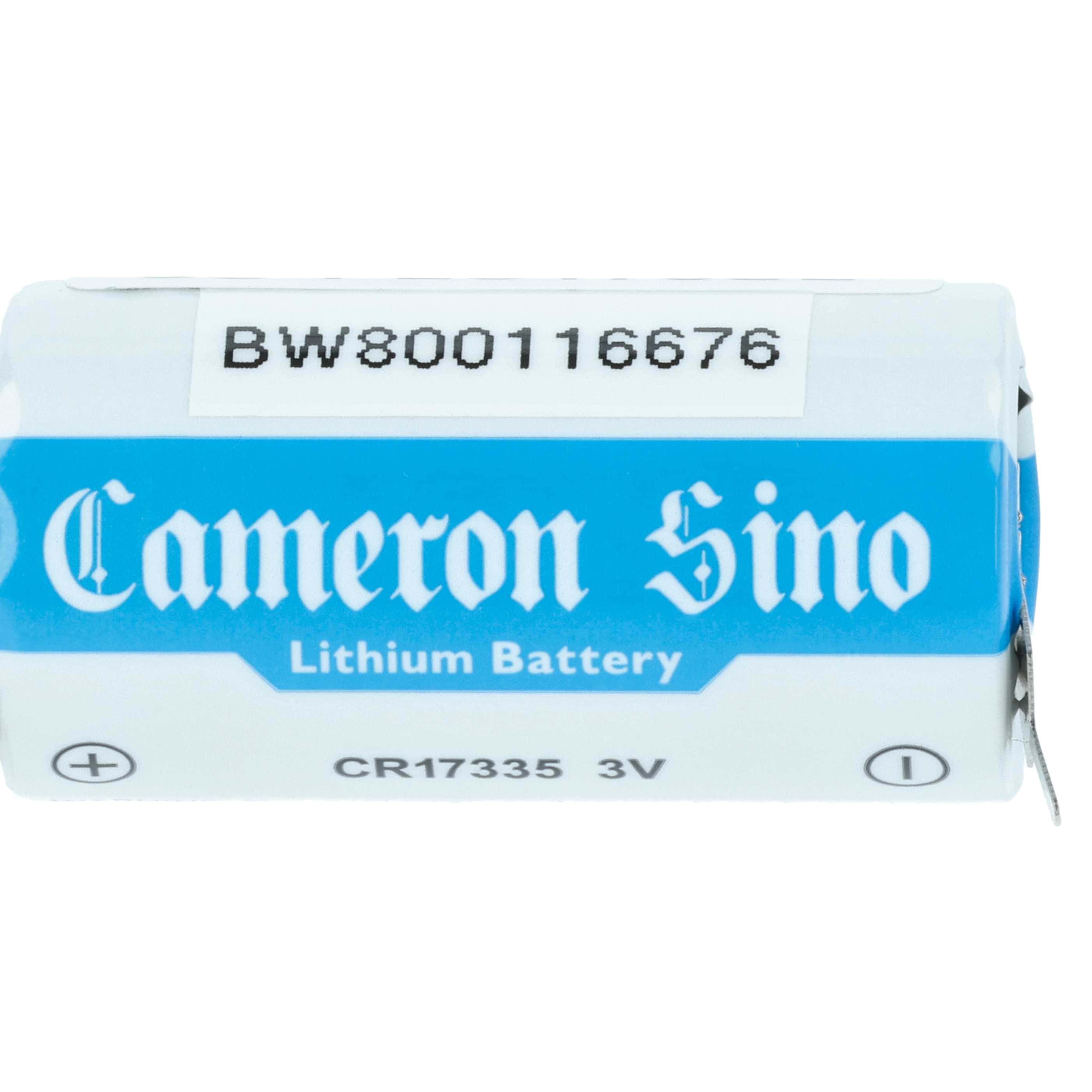 CNC Controller 2x Battery replaces Panasonic BR-2/3AG, BR17335 - 1450 mAh 3 V Li-MnO2