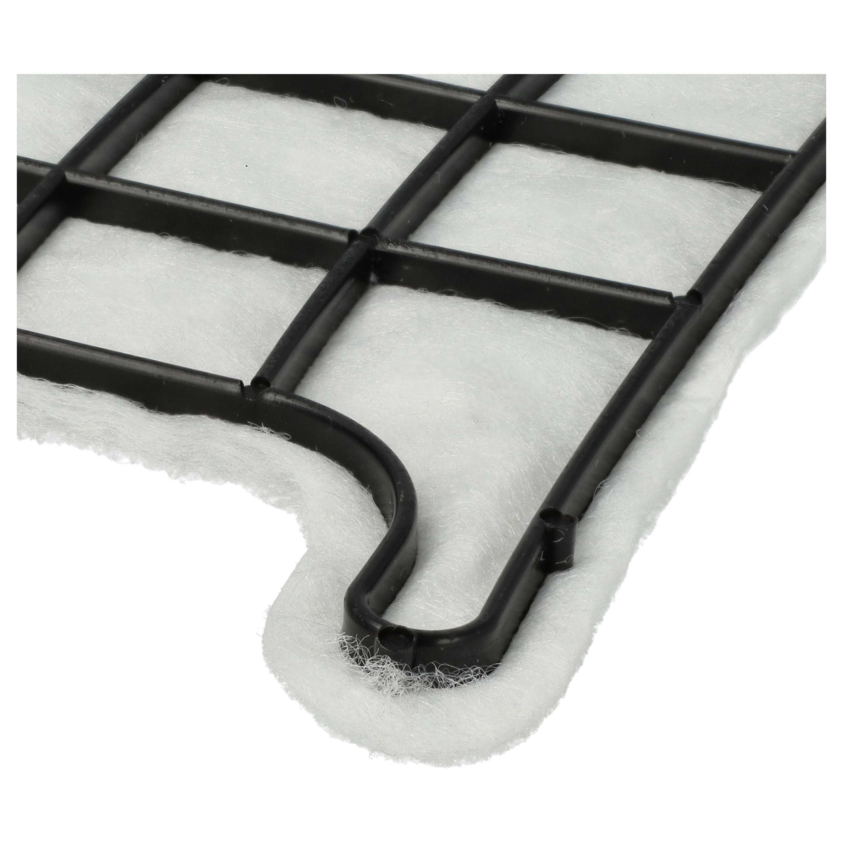 3x Filtermotor filter suitable for Vorwerk Kobold VK135, VK135SC, VK 135 SC, VK136 Vacuum Cleaner, 9.2 x 12.4