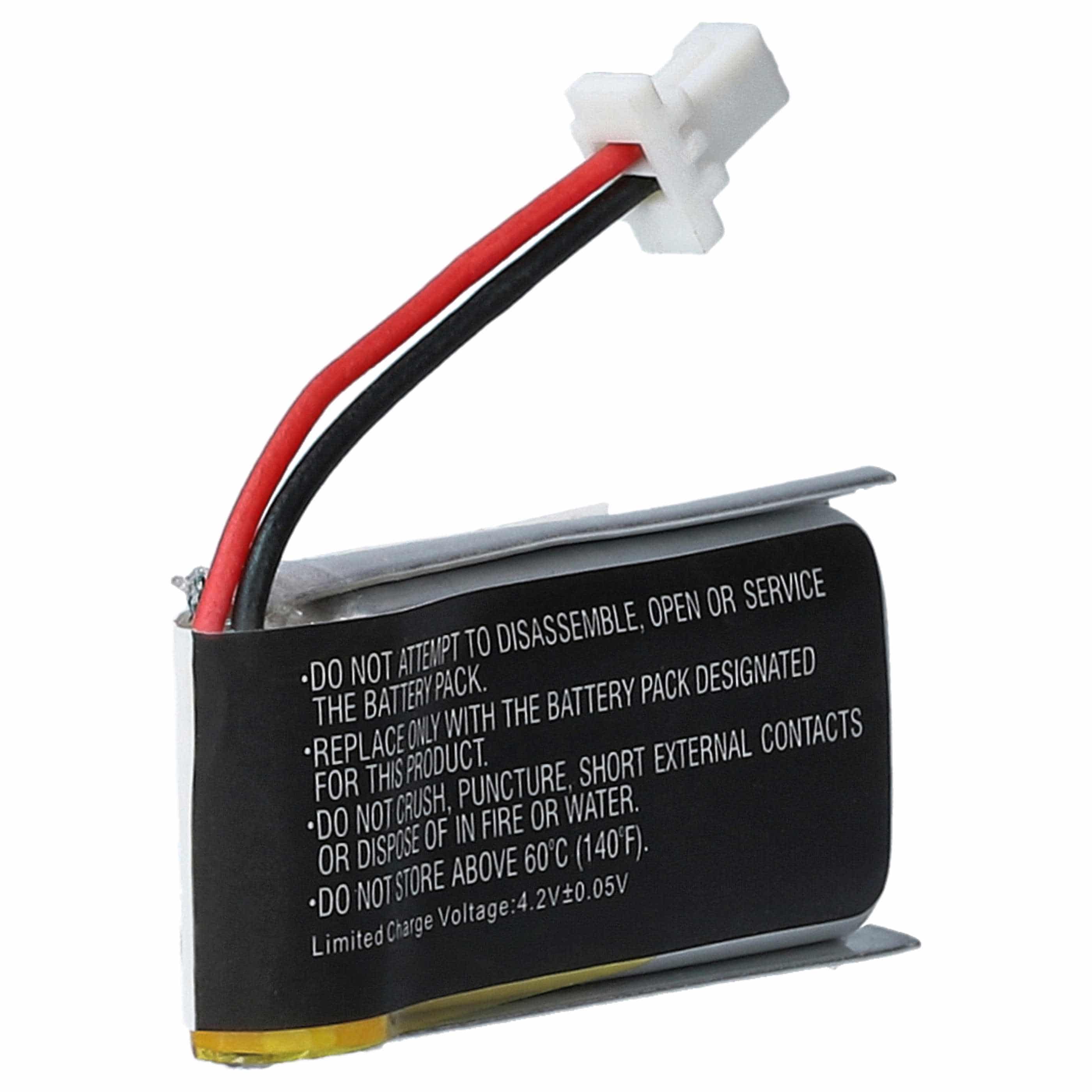 2x Akumulator do słuchawek bezprzewodowych zamiennik Sena YP401225P - 80 mAh 3,7 V LiPo