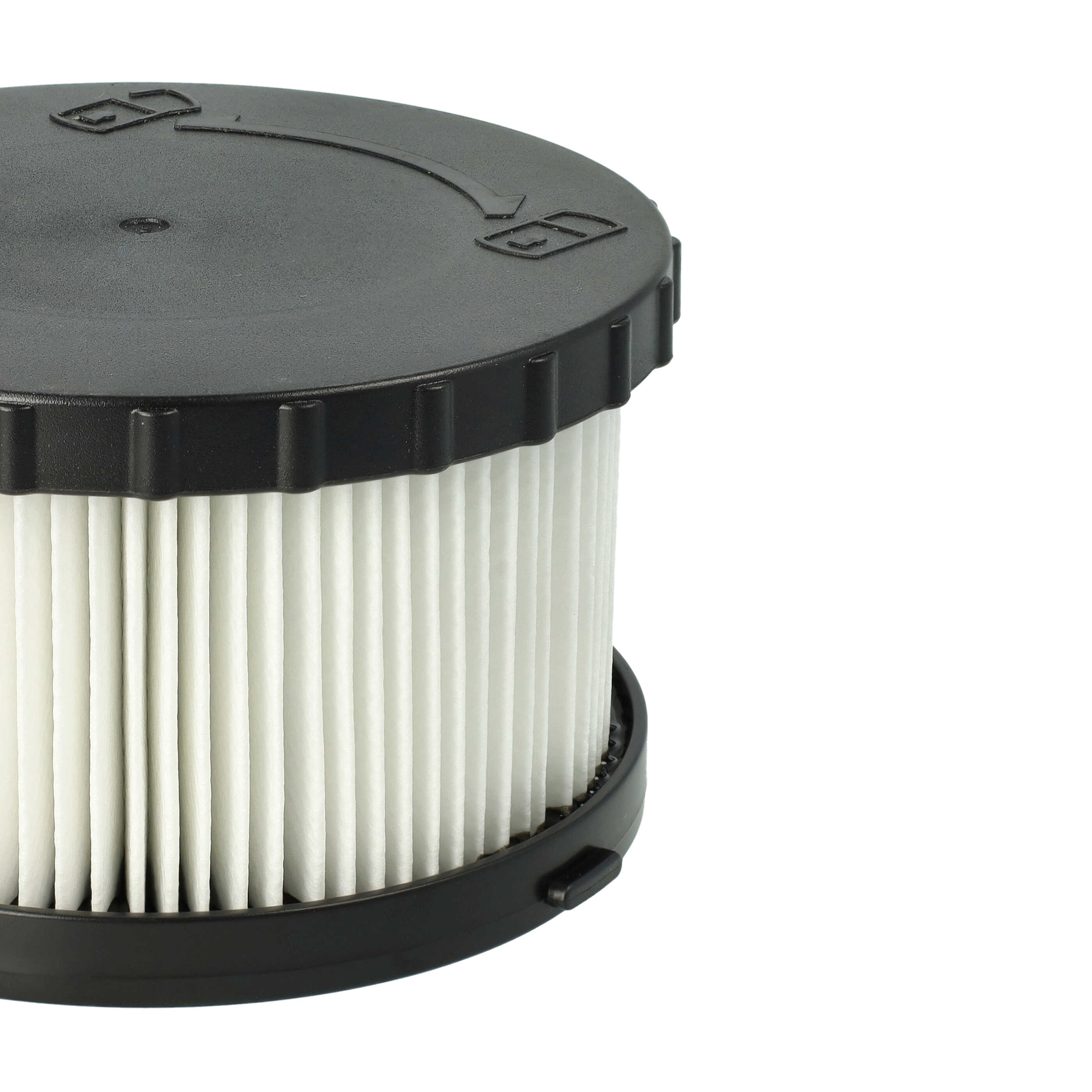 Filtro sostituisce Dewalt DC5151H, DC 5151 H per aspirapolvere - filtro HEPA, nero / bianco